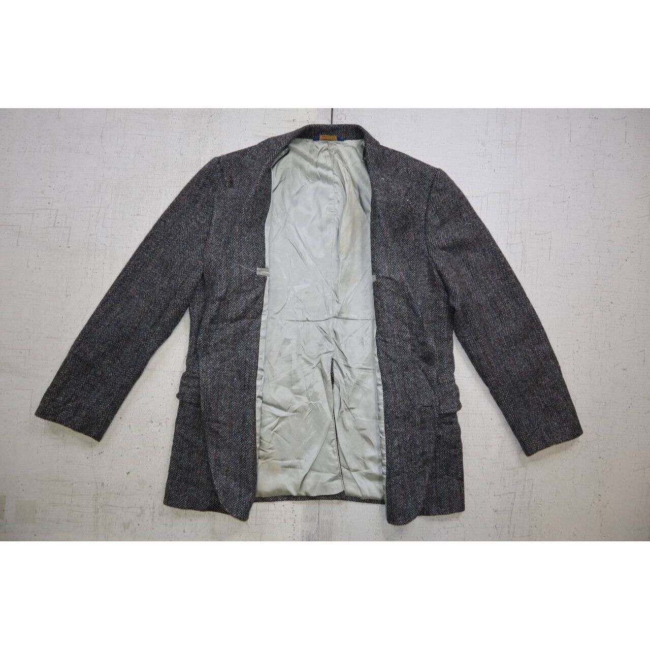 Pendleton Vintage PENDLETON Wool Twill Jacket Coat Blazer Gray Sz 44 Size 44R - 6 Thumbnail