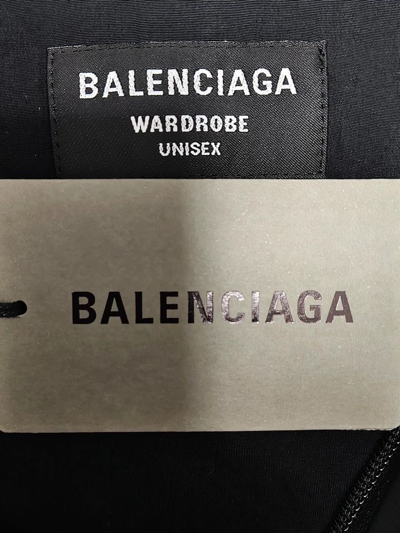 Balenciaga Balenciaga 22fw black and gray color matching sportyb jacke Size US M / EU 48-50 / 2 - 4 Thumbnail