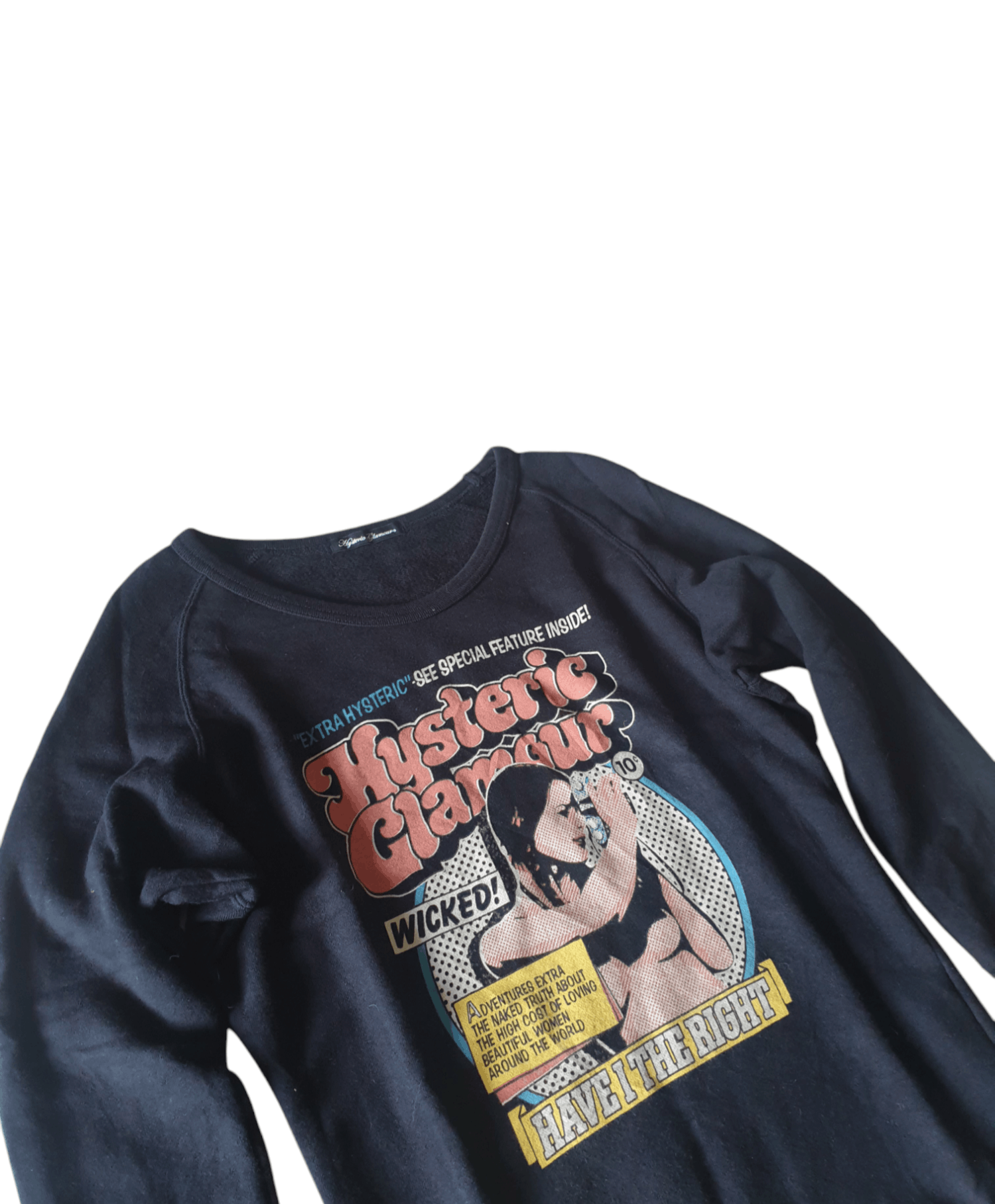Hysteric Glamour × Japanese Brand Hysteric Glamour Spell Out Logo Sweatshirt Size M / US 6-8 / IT 42-44 - 2 Thumbnail