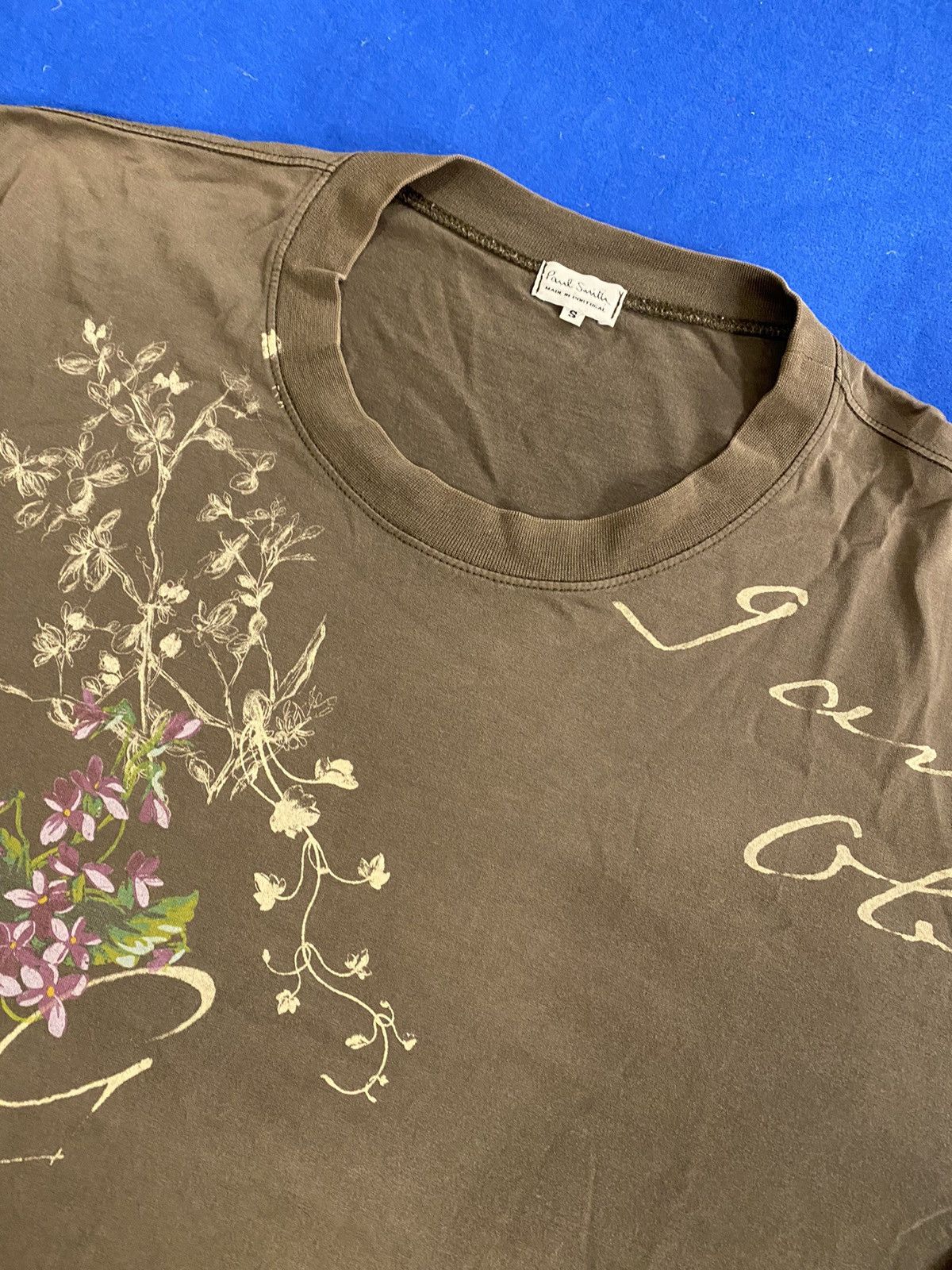 Paul Smith Floral print Khaki Rare