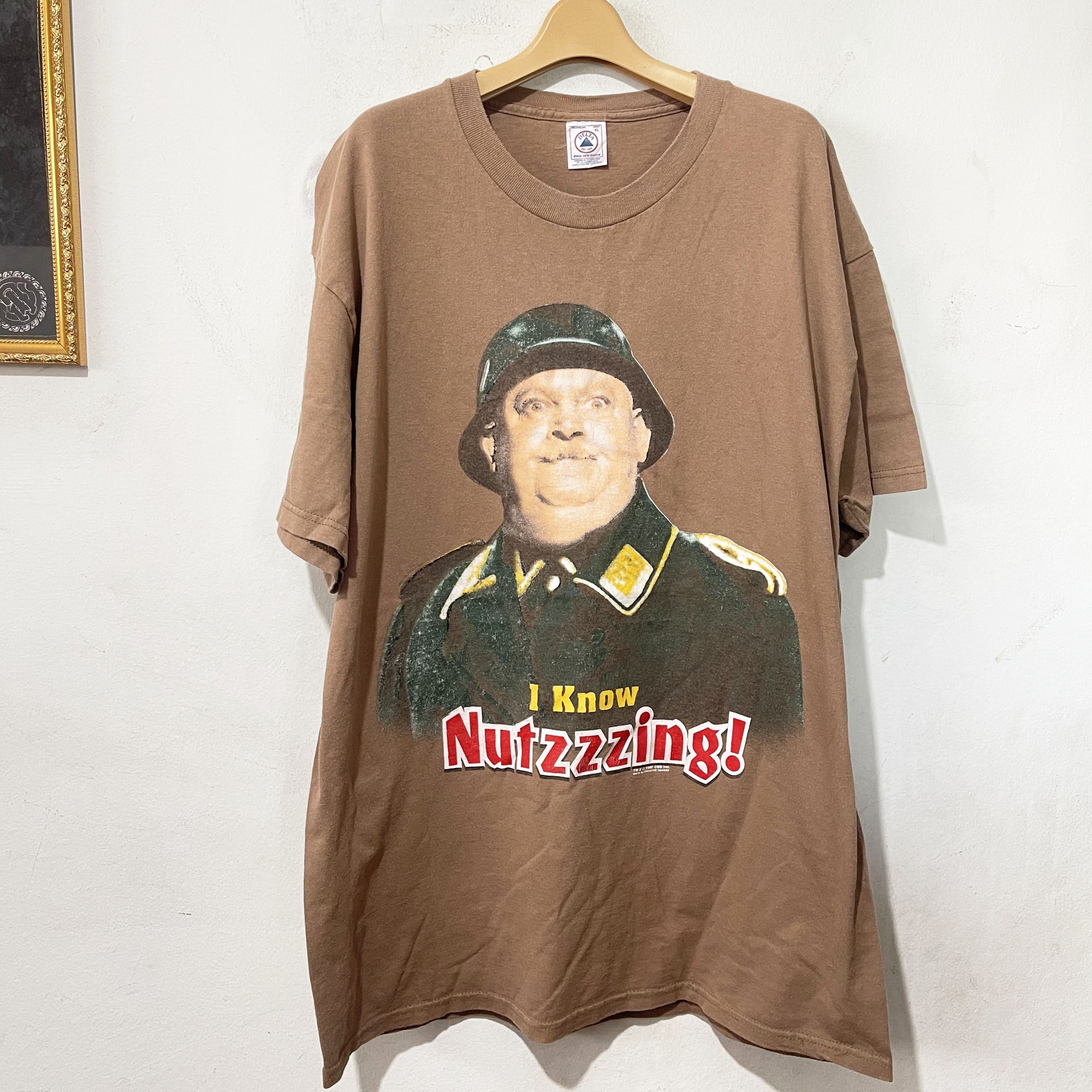 Vintage Vintage 1997 New Hogans Heroes T-Shirt Size US XL / EU 56 / 4 - 1 Thumbnail