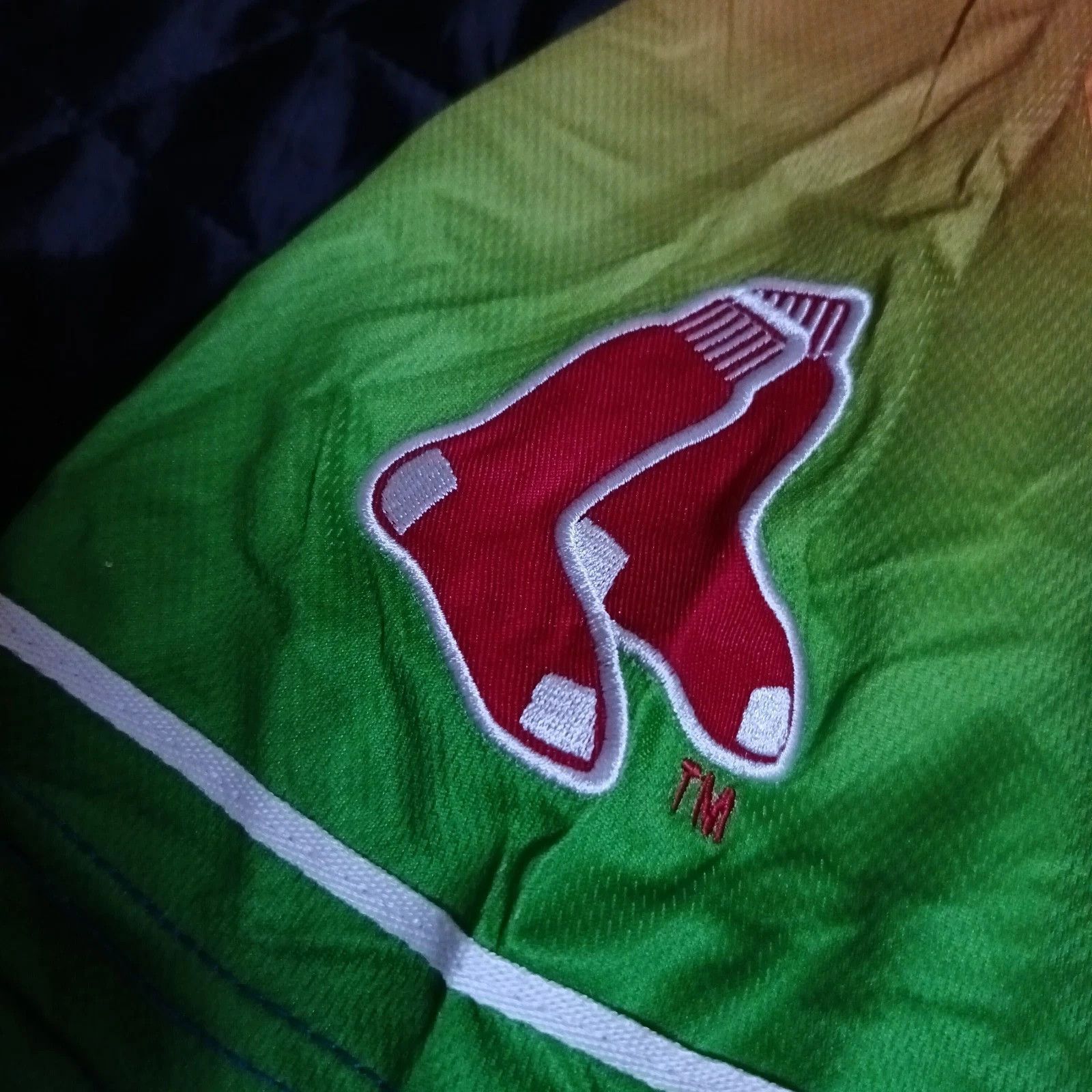 MLB Boston Red Sox India Celebration SGA MLB Baseball Jersey Size US L / EU 52-54 / 3 - 4 Thumbnail