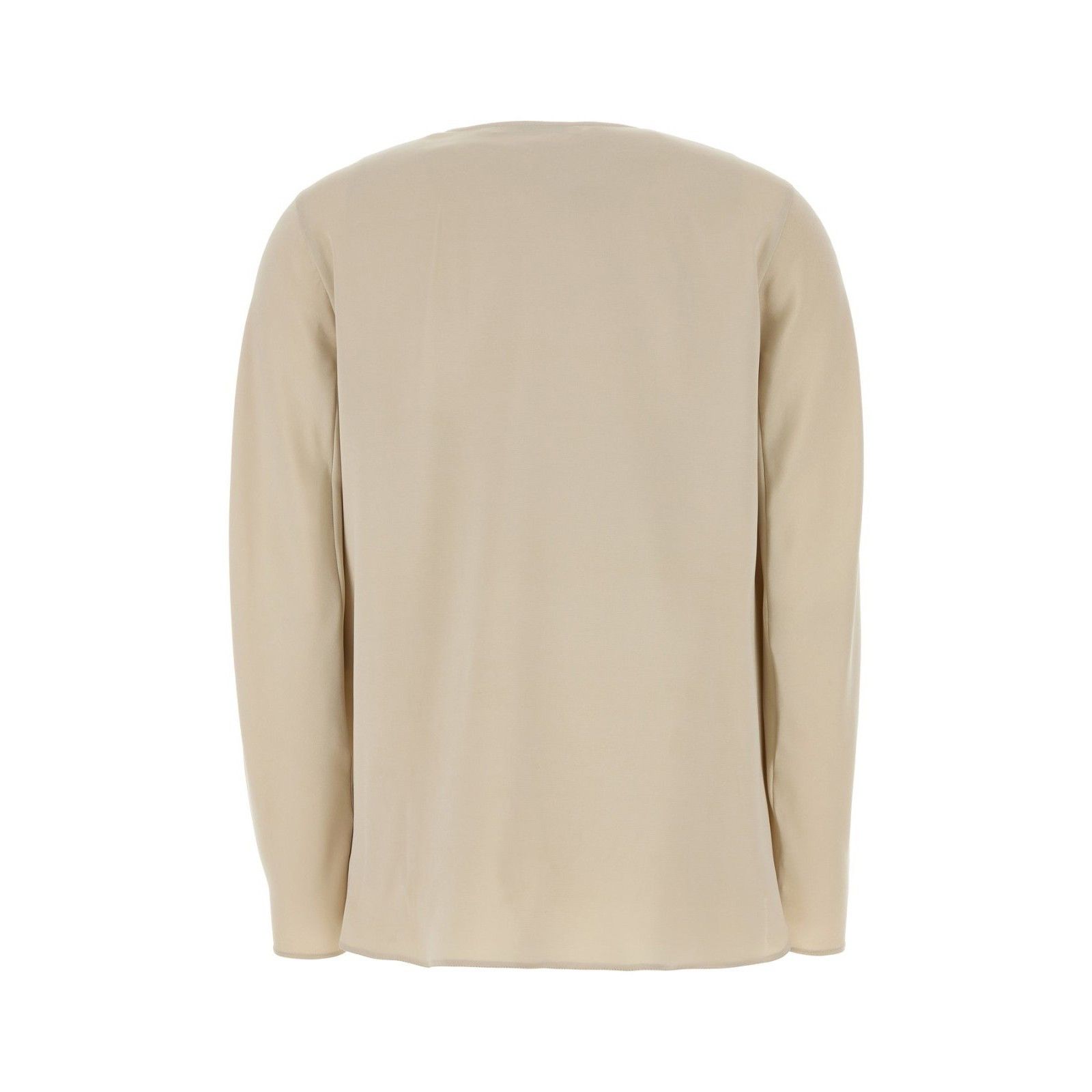 Max Mara MAX MARA Sand Stretch Silk Mitico Blouse New & Authentic (Wo Size XS / US 0-2 / IT 36-38 - 2 Thumbnail