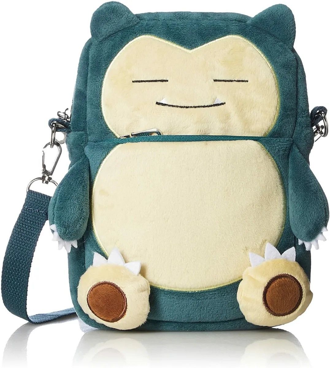 Anime Pokemon Snorlax Plush Crossbody Shoulder Bag Pocket Monster Size ONE SIZE - 4 Thumbnail