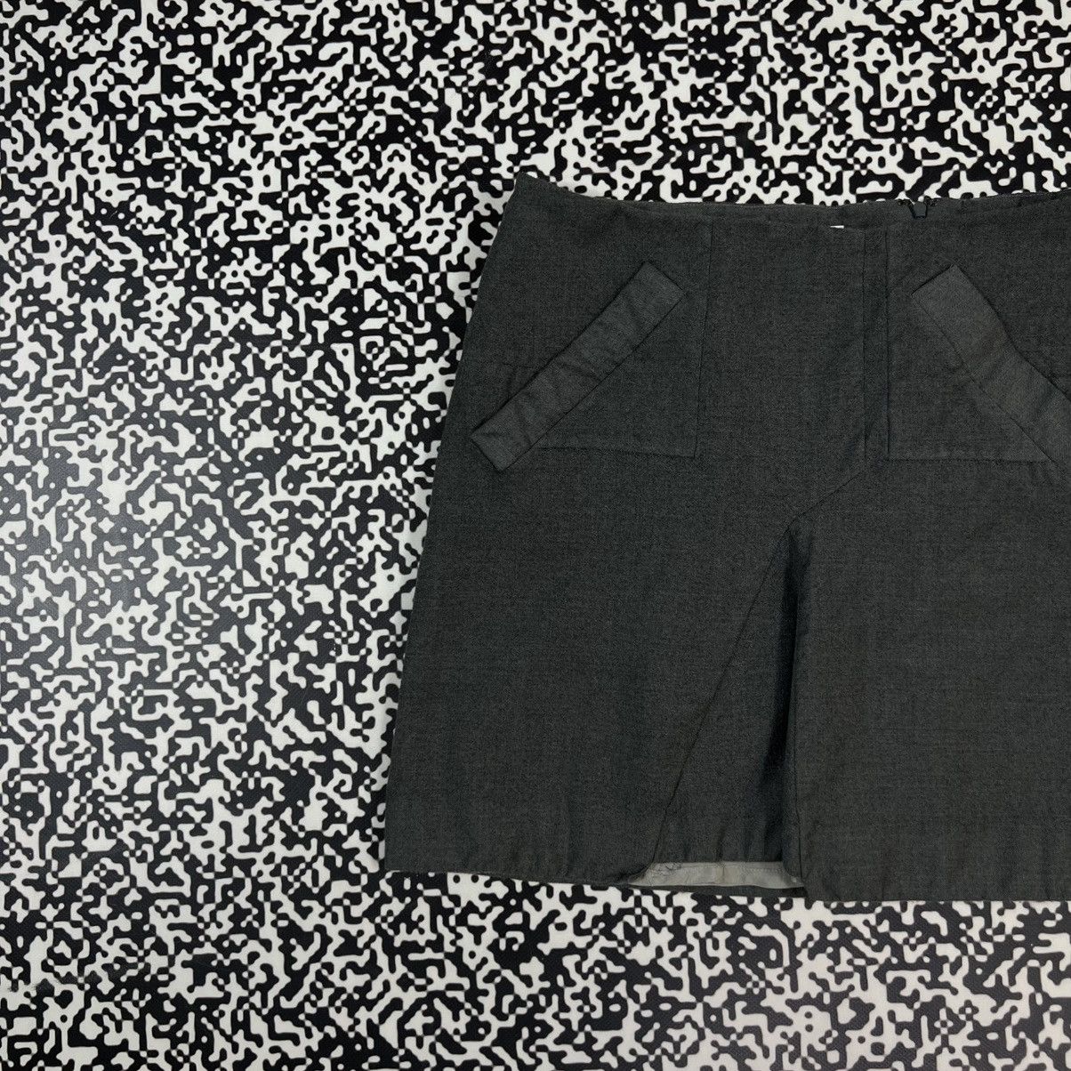 Chloe Chloe Wool Silk Flared Mini Skirt Luxury Casual Y2K Style Size 28" / US 6 / IT 42 - 6 Thumbnail