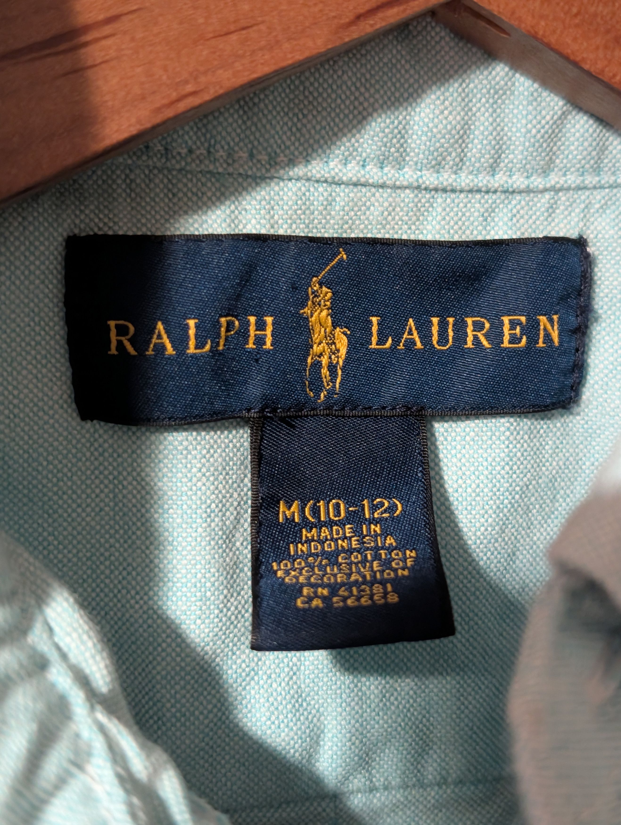 Polo Ralph Lauren Polo Ralph Lauren Button Down Short Sleeve Shirt BOYS Size US M / EU 48-50 / 2 - 3 Thumbnail