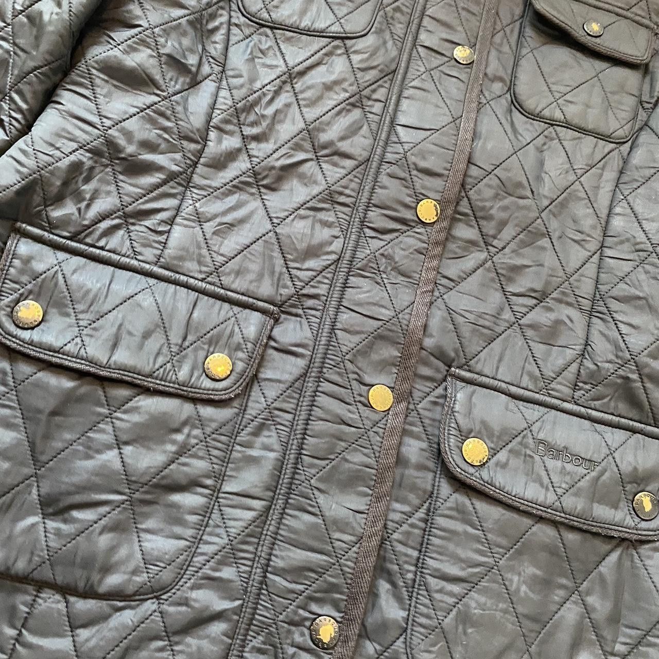 Barbour Navy Barbour quilted jacket with a quilted pattern Size US M / EU 48-50 / 2 - 7 Thumbnail