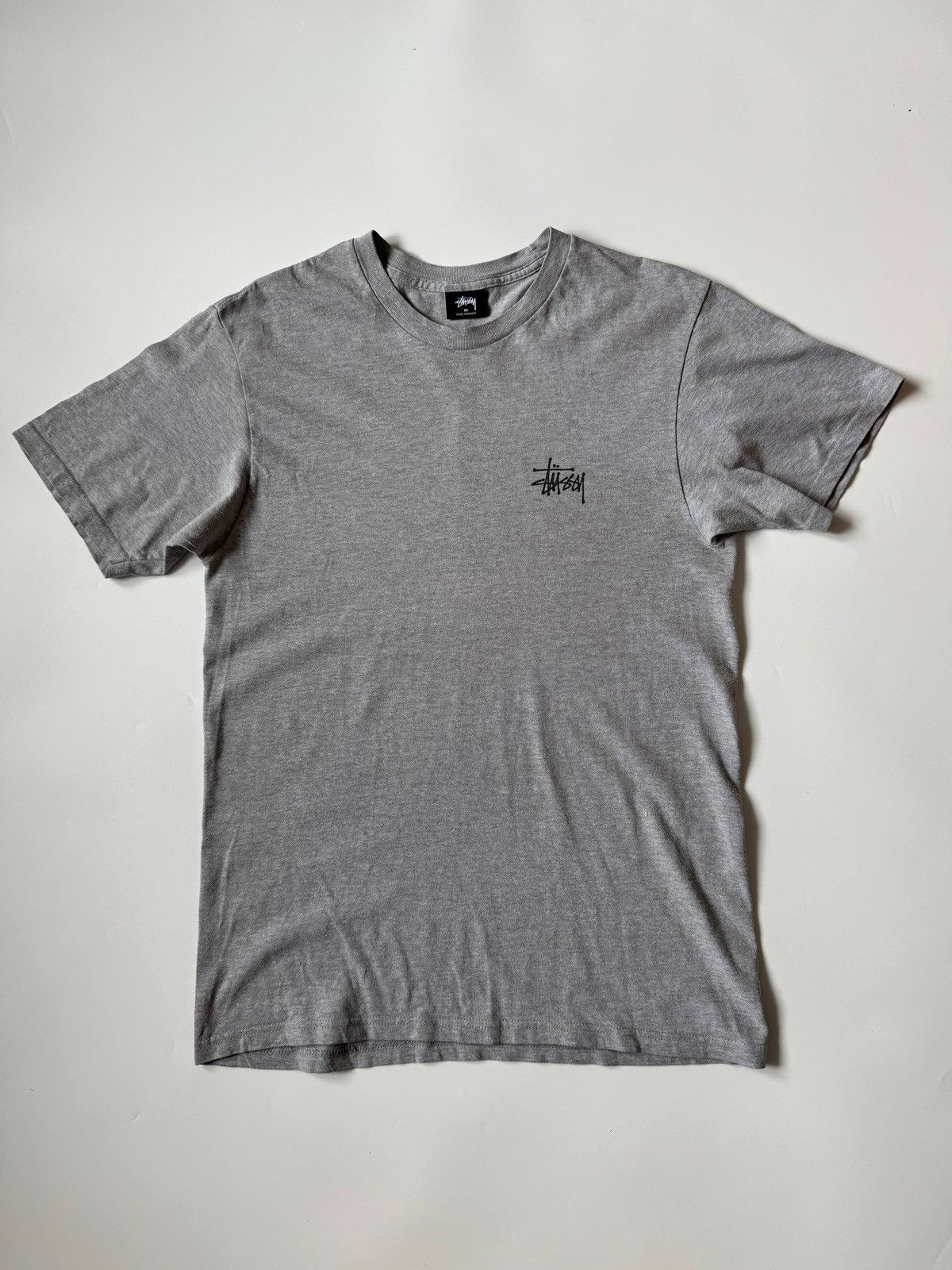 Stussy Stussy big logo T-shirt Grey Size M Size US M / EU 48-50 / 2 - 1 Thumbnail