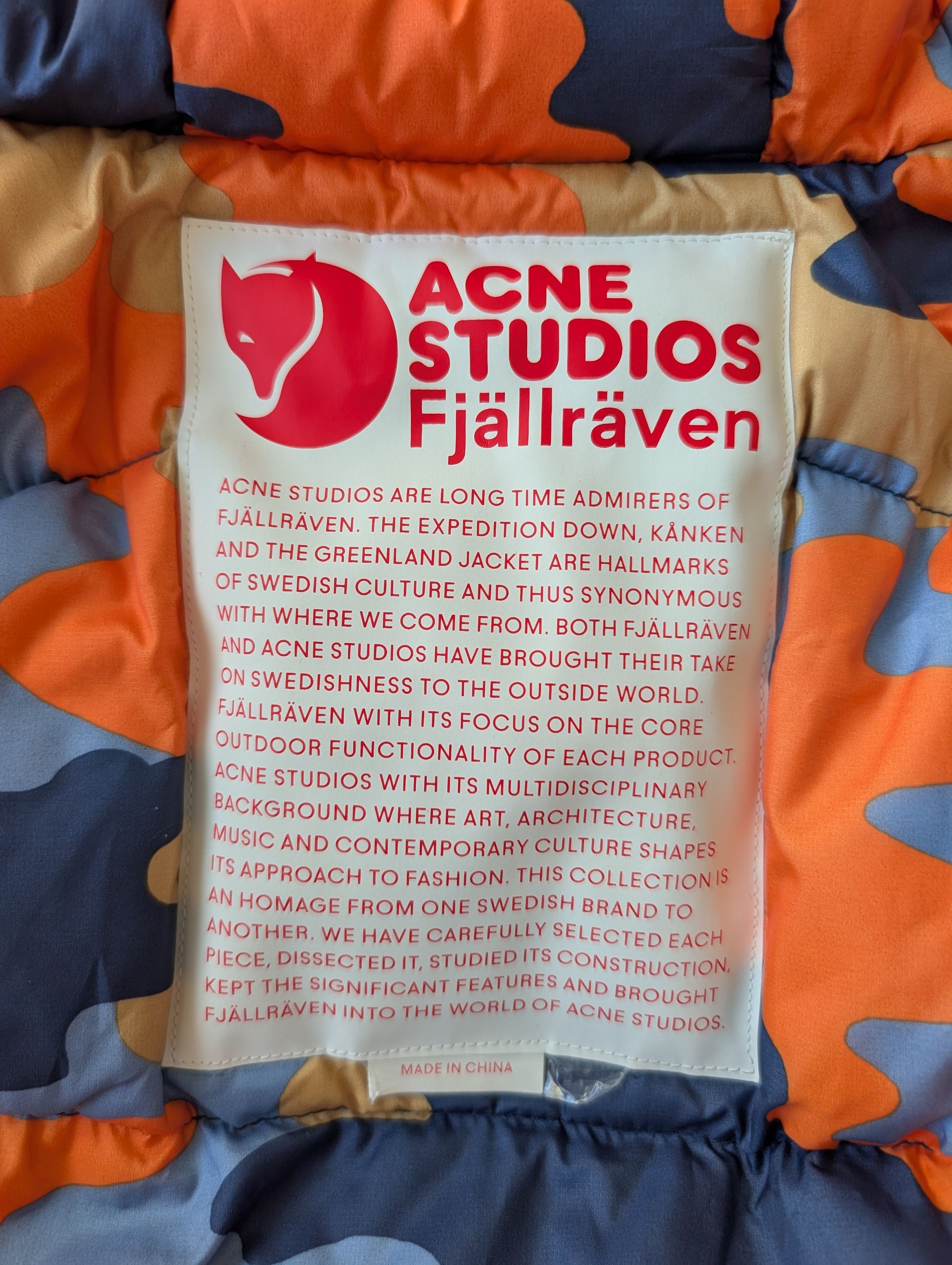 Acne Studios Acne Studios x Fjällräven 2018 Expedition Down Jacket Size US S / EU 44-46 / 1 - 6 Thumbnail