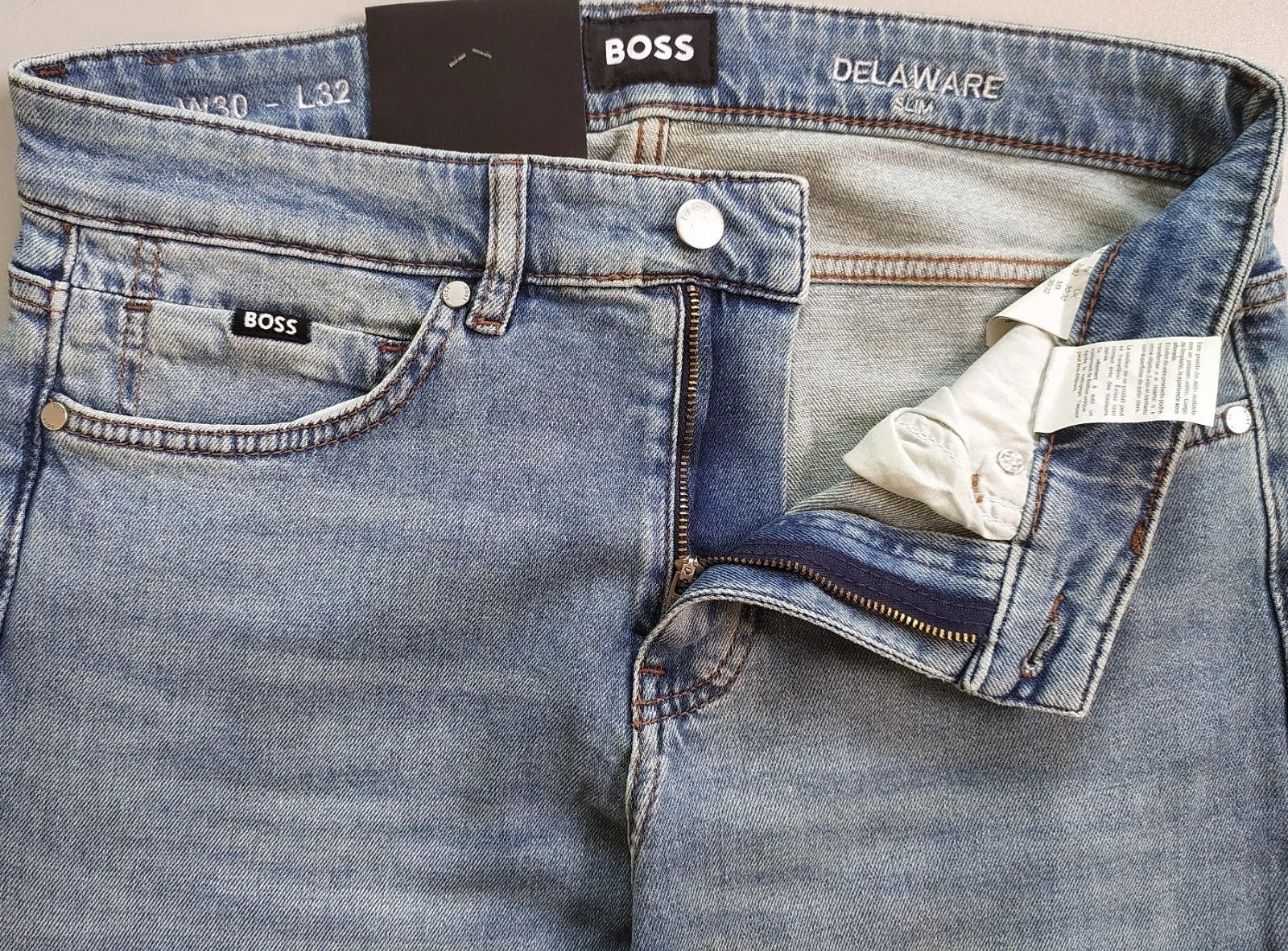 HUGO BOSS DELAWARE Slim fit men's Jeans T- 6070