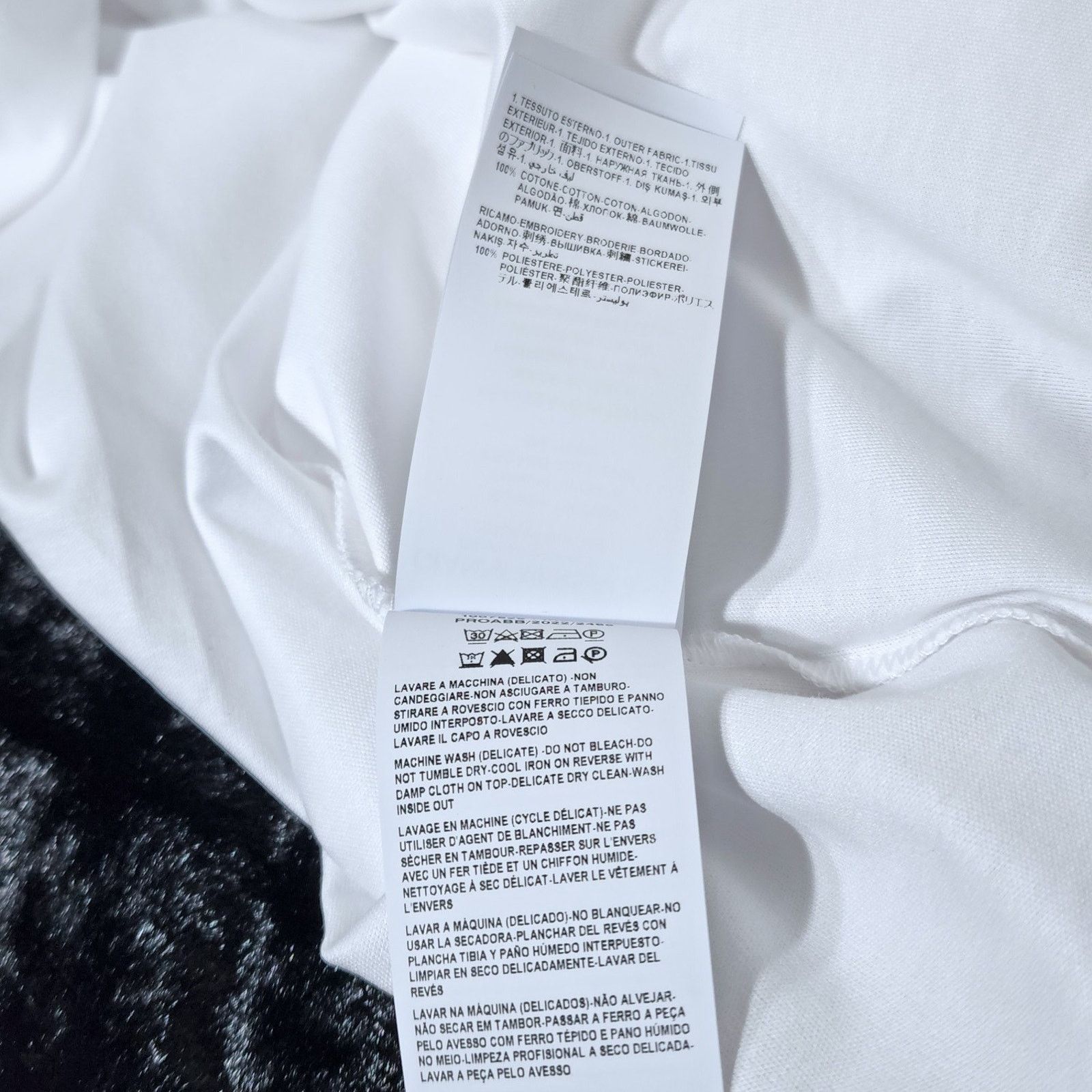 Versace Versace Never Too Much T-Shirt White | Size 42 | MSRP $565 Size M / US 6-8 / IT 42-44 - 5 Thumbnail