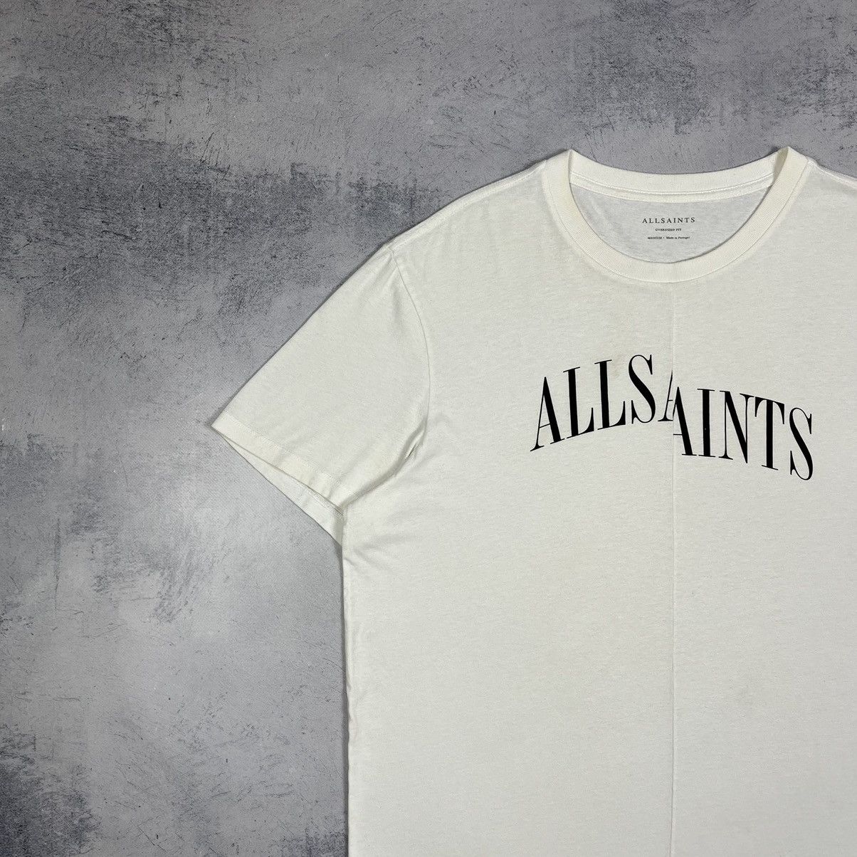 Allsaints AllSaints Dropout Big Logo Oversize Fit T Shirt Size US M / EU 48-50 / 2 - 5 Thumbnail