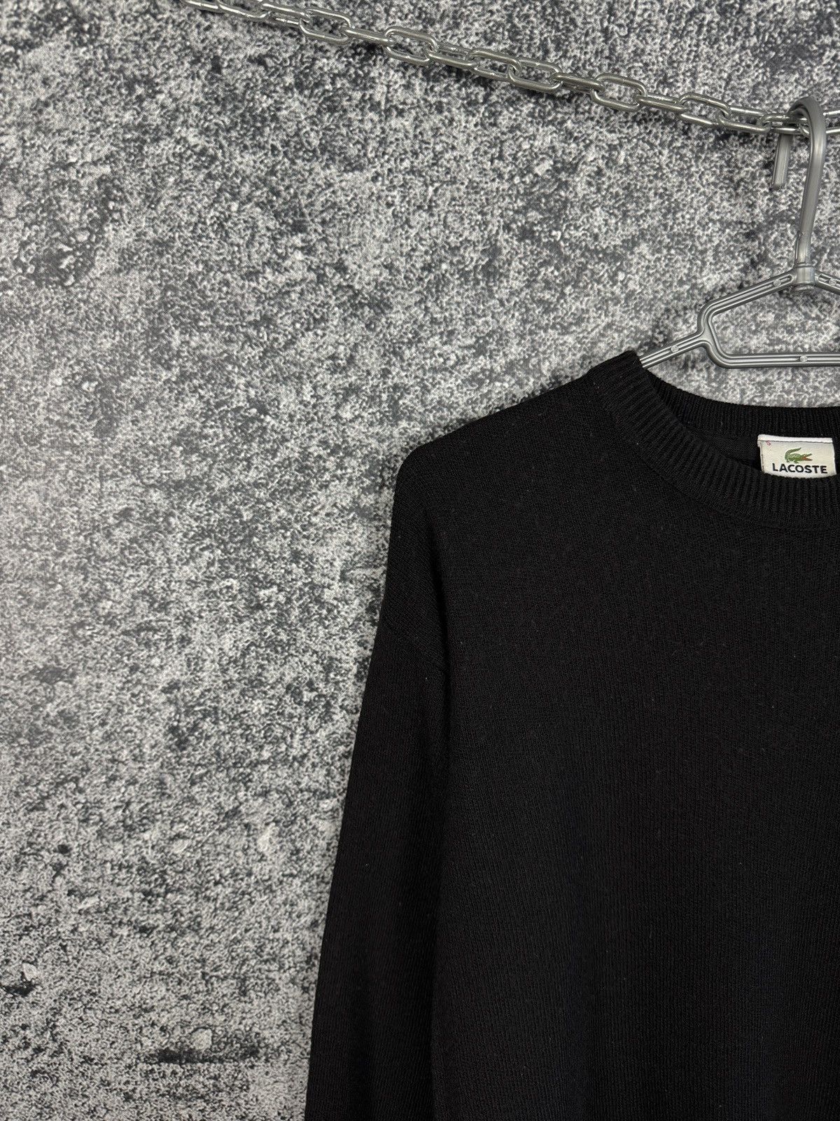Lacoste Men’s Lacoste Crewneck Wool Sweater Pullover Vintage Size 5 Size US L / EU 52-54 / 3 - 3 Thumbnail