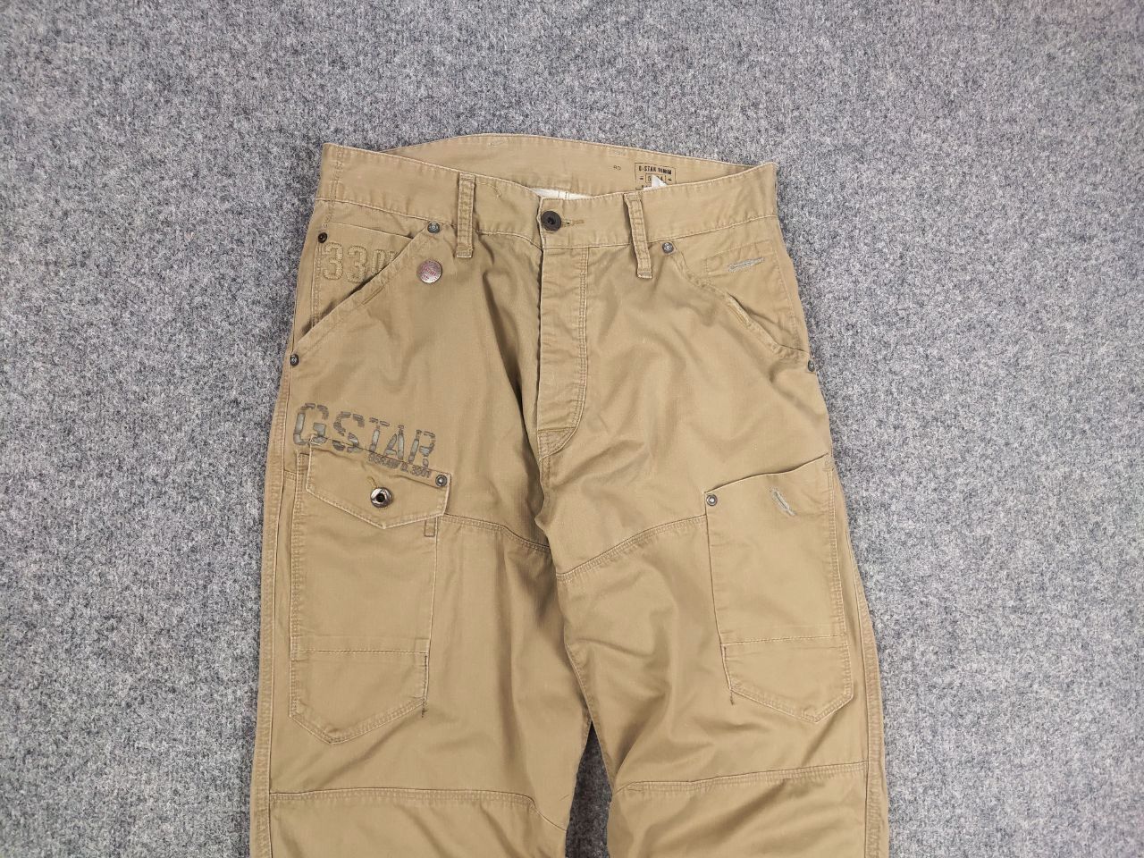 G-Star Vintage G Star raw General lows 5620 canvas cargo pants Size US 33 - 8 Thumbnail