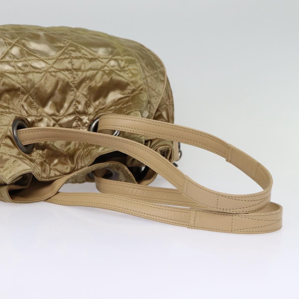 Dior DIOR Lady DIOR Canage Shoulder Bag Nylon Beige Size ONE SIZE - 7 Thumbnail