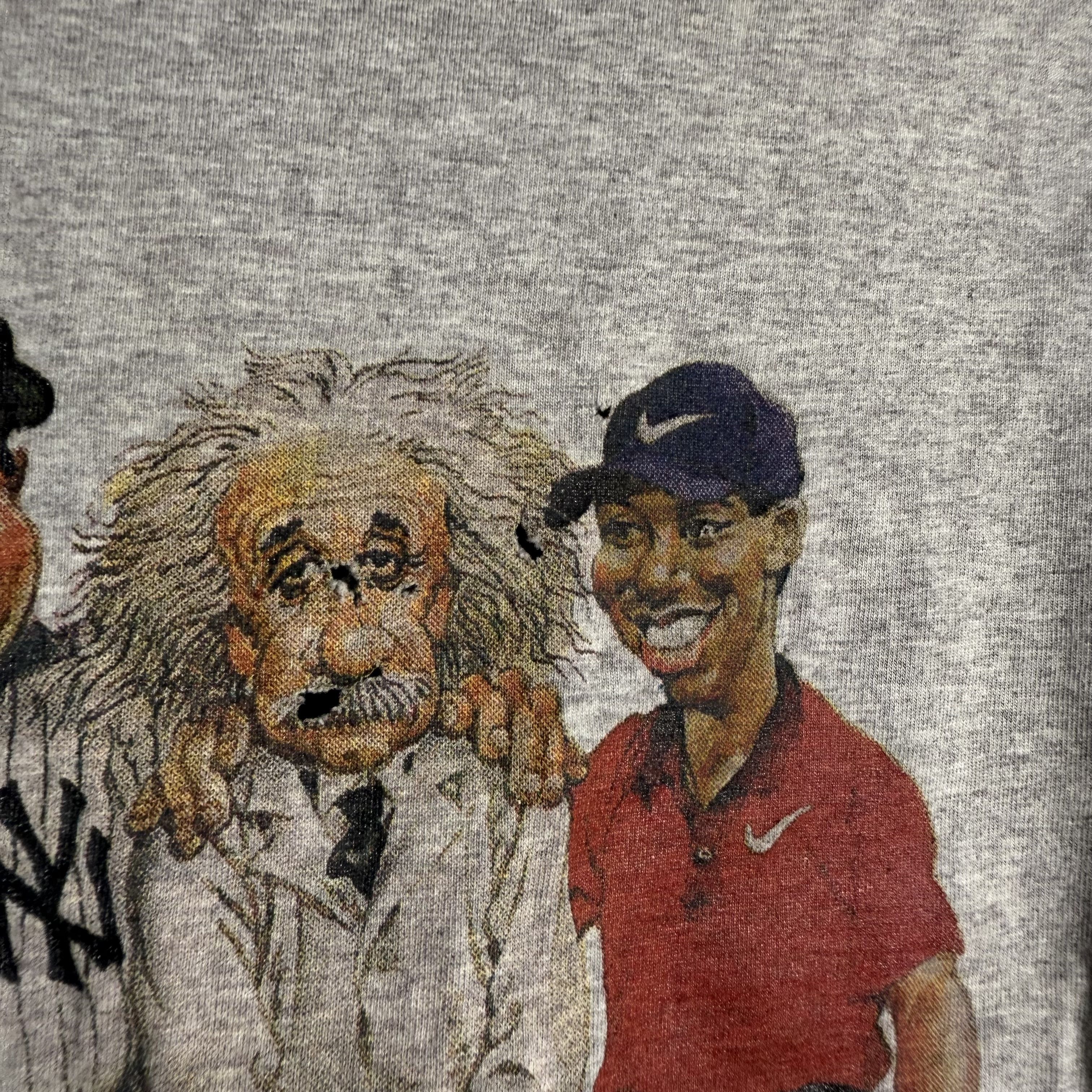 Vintage 🔥RARE🔥Vintage Graphic American Manhood L/Sleeve T-shirt Size US M / EU 48-50 / 2 - 5 Thumbnail