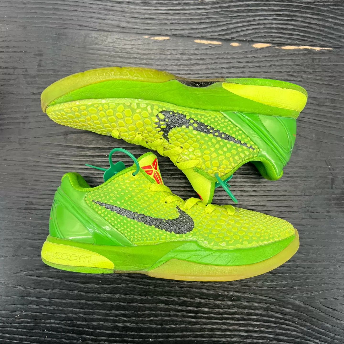 Nike Nike Zoom Kobe 6 'Green Hornet' Sz 40.5 Boxed Used Size US 7.5 / EU 40-41 - 7 Thumbnail