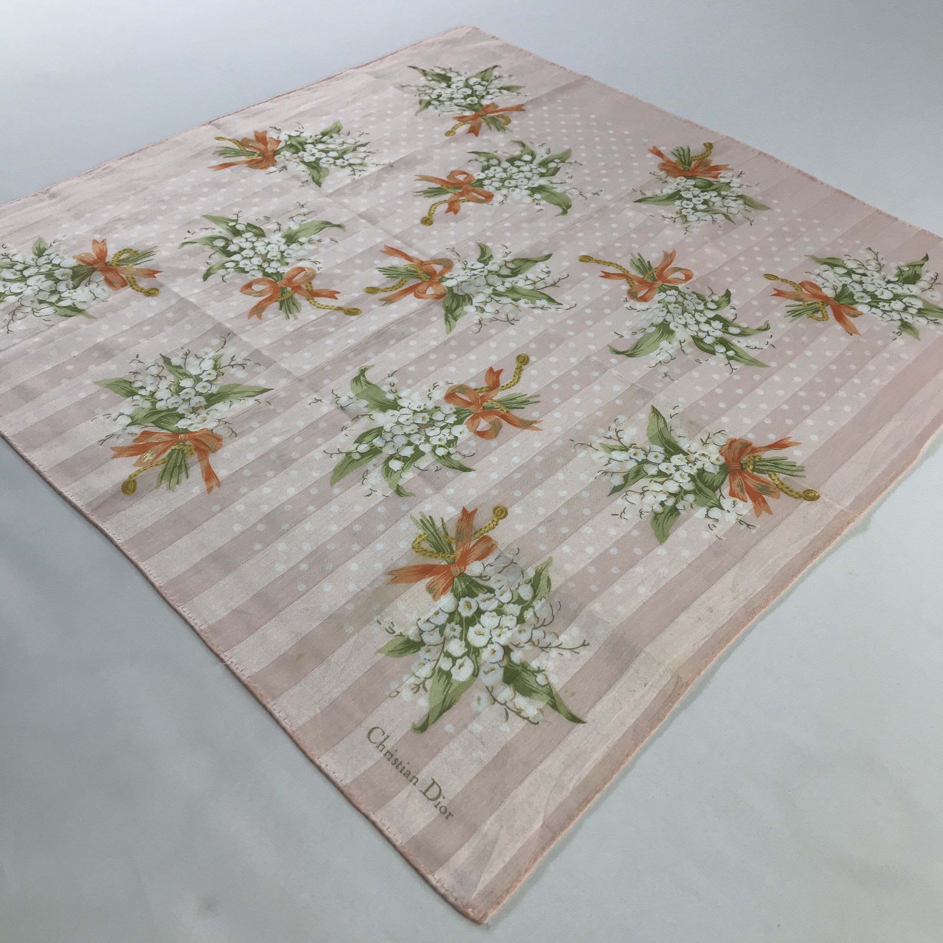 Christian Dior Monsieur × Vintage Christian Dior Bandana / Handkerchief / Neckerchief - S506 Size ONE SIZE - 2 Thumbnail
