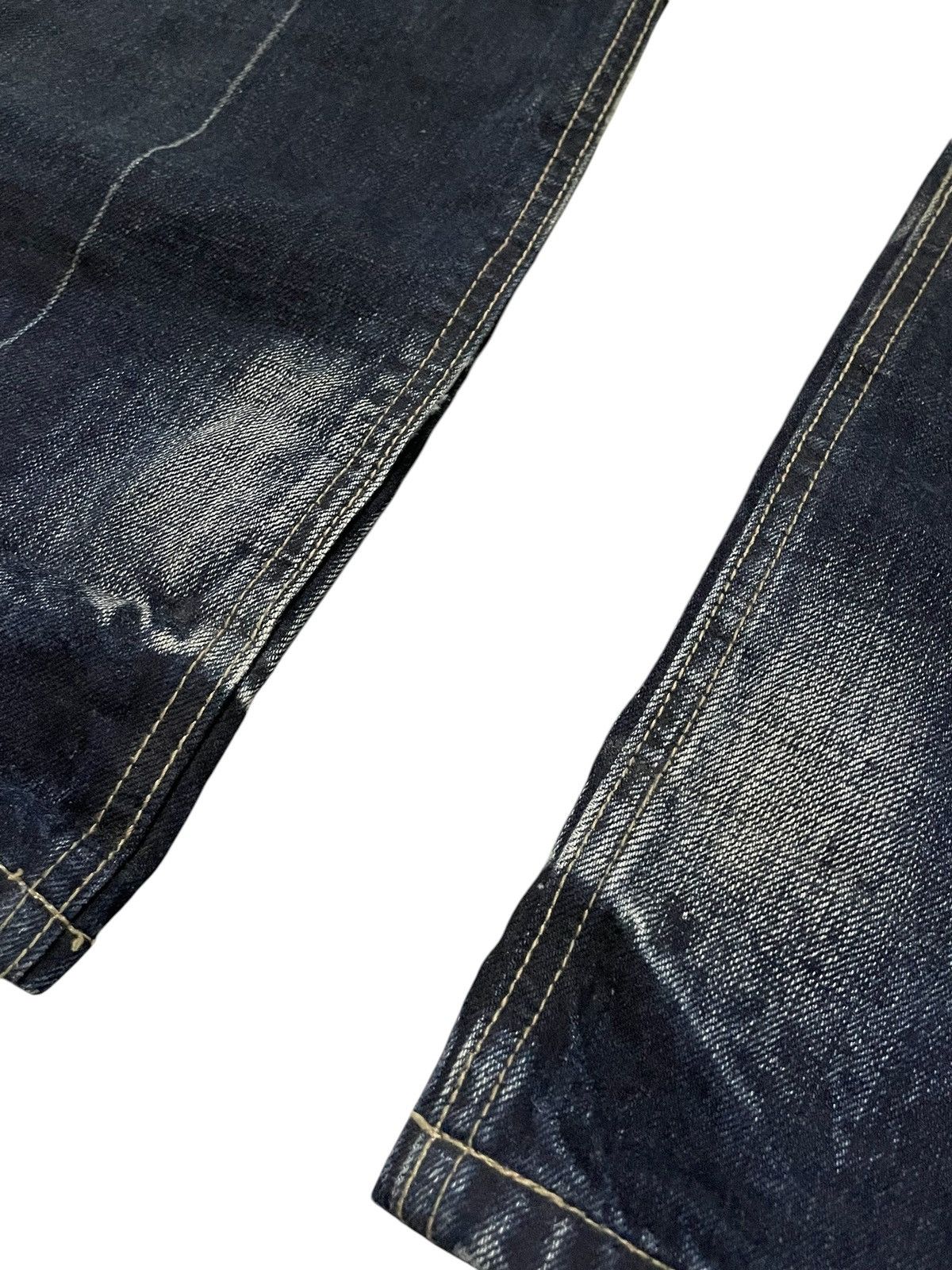 PPFM PPFM Booze & Pills & Powders Double Waist Mud Wash Jeans Size US 32 / EU 48 - 10 Thumbnail