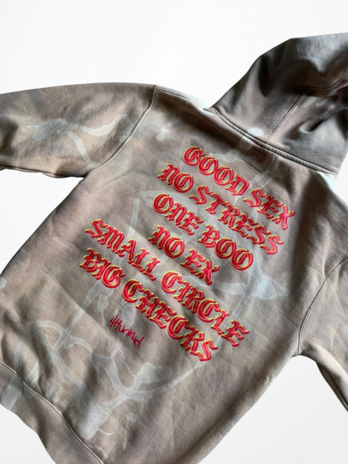 4HUNNID 4 Hunnid tie dye custom made hoodie Size US S / EU 44-46 / 1 - 7 Thumbnail