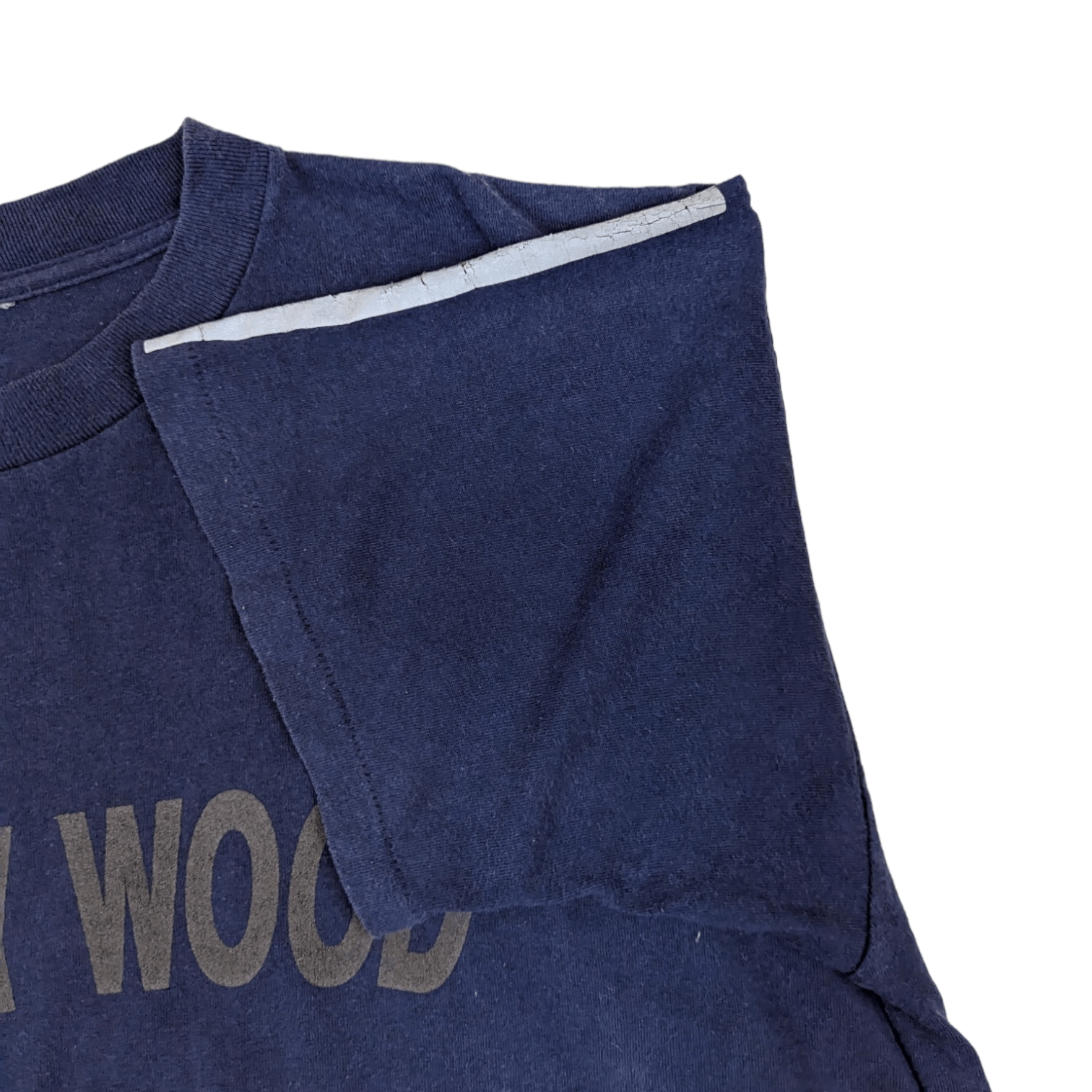 Vintage Vintage HOLLYWOOD Big Spell Out T Shirt Single Stitches Tee Size US XL / EU 56 / 4 - 2 Thumbnail
