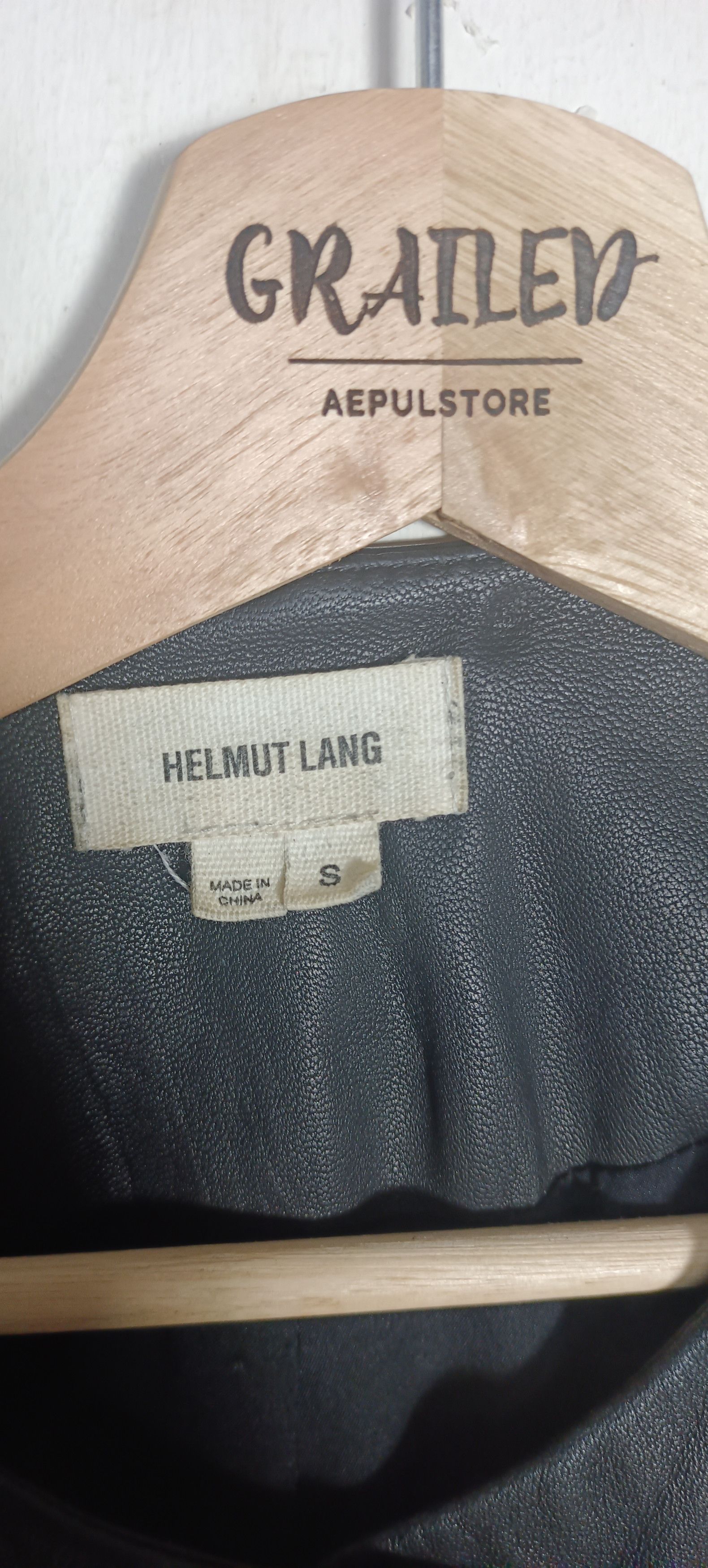 Helmut Lang 🔥HELMUT LANG Intermix Black Lamb Leather Asymmetrical Size S / US 4 / IT 40 - 12 Thumbnail