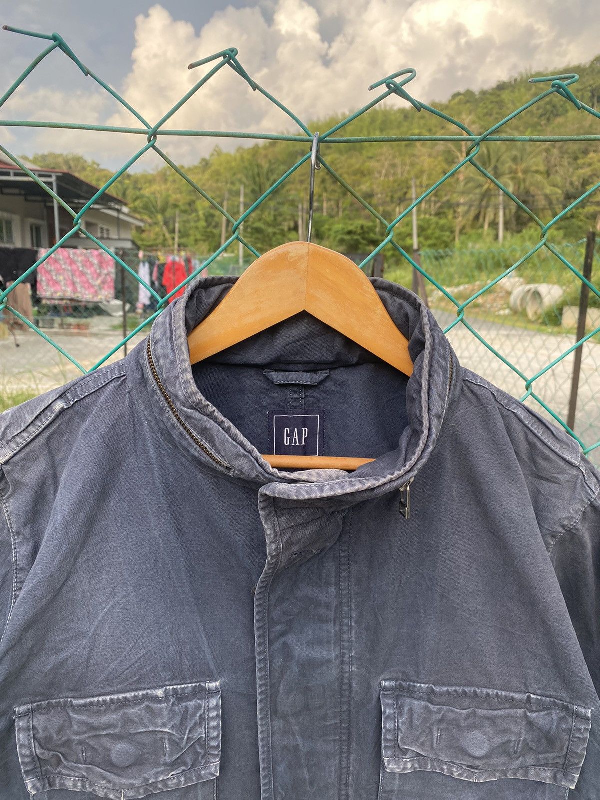 Gap AW GAP M65 Sun Faded Jacket Size US L / EU 52-54 / 3 - 3 Thumbnail