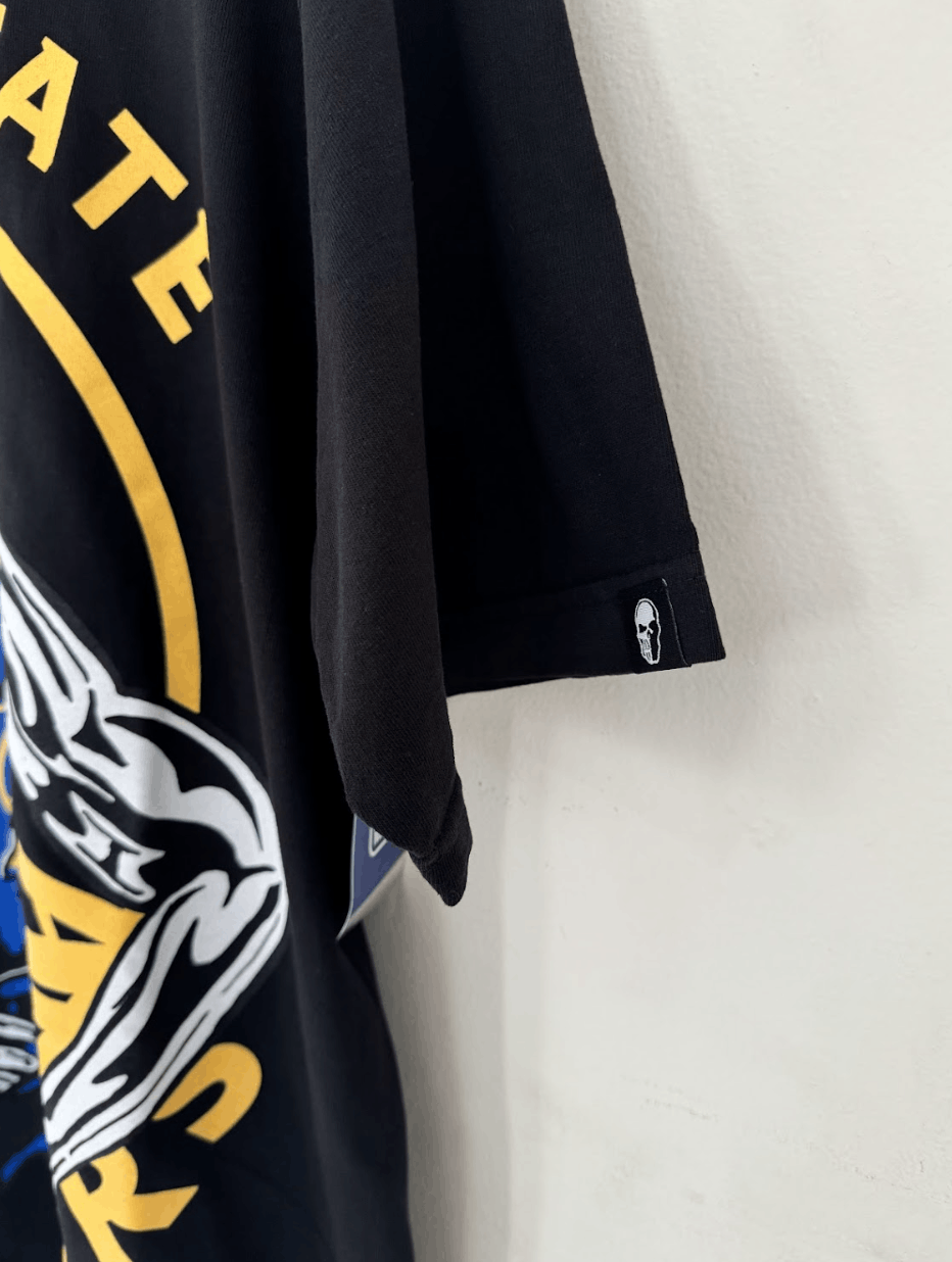 NBA × Warren Lotas Warren Lotas x NBA 'Golden State Warriors Mouthguard' Tee Size US L / EU 52-54 / 3 - 6 Thumbnail