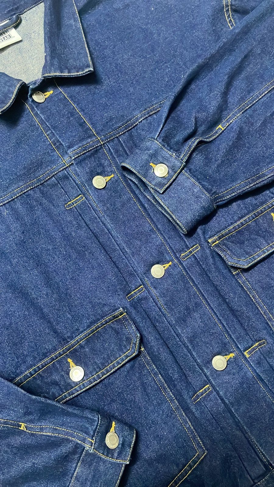 Vintage × Vision Streetwear Vision Streetware Denim Jacket Size US L / EU 52-54 / 3 - 5 Thumbnail