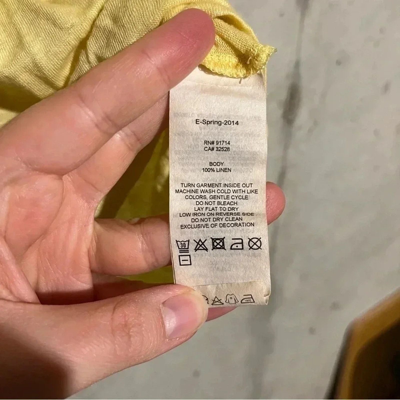 Armani Exchange A/X Armani Exchange Women’s 100% Linen Short Sleeved Shirt M Size M / US 6-8 / IT 42-44 - 4 Thumbnail