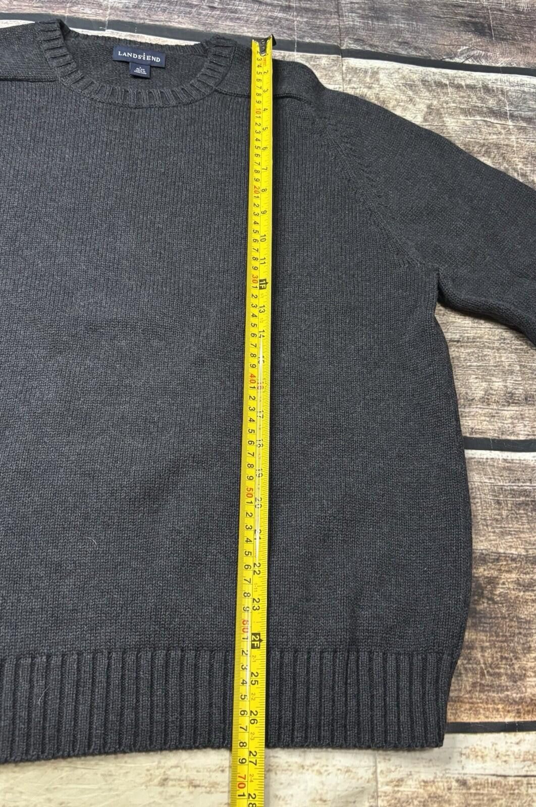 Lands' End Lands End Sweater Mens Large Cotton Crew Neck Pullover Knit Size US L / EU 52-54 / 3 - 8 Thumbnail