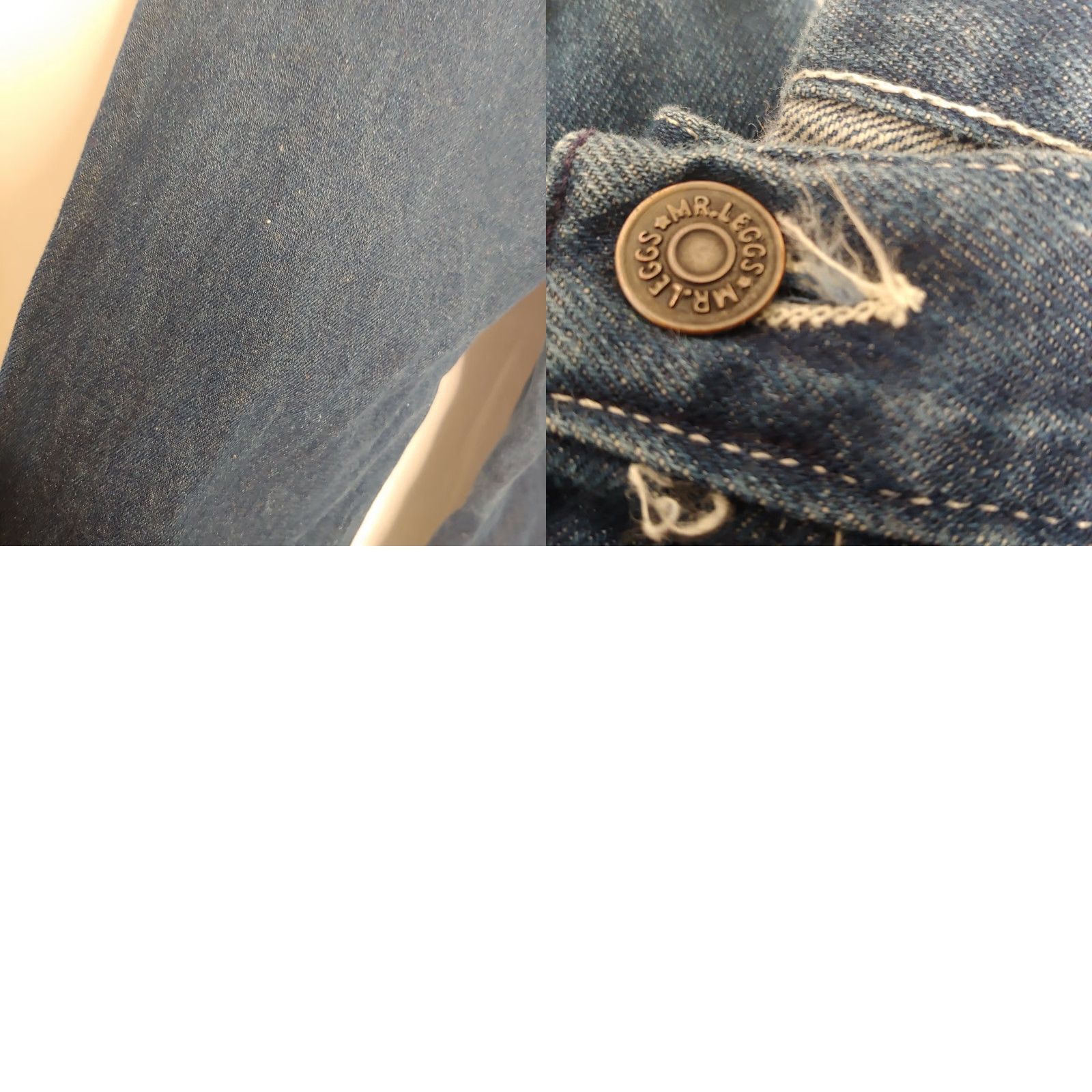 Vintage VINTAGE Mr. Leggs Jeans Western Style Dark Indigo Blue Cotton Denim 36x27 Mens Size US 36 / EU 52 - 8 Thumbnail