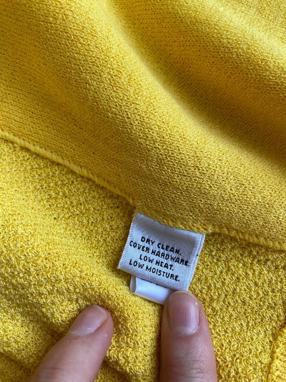 St. John St. John Collection Yellow Button-Up Jacket Size L / US 10 / IT 46 - 9 Thumbnail