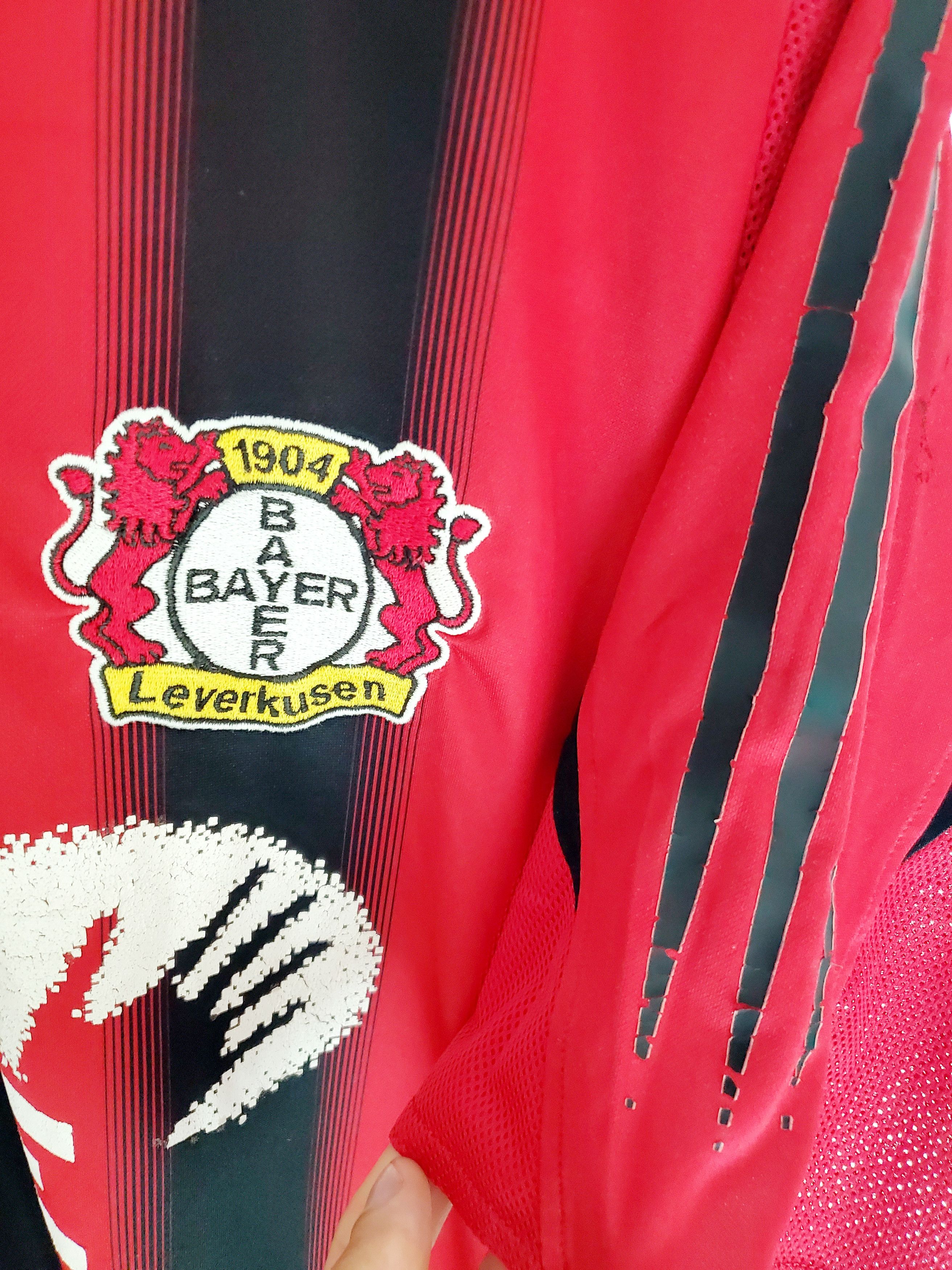 Adidas Bayer 04 Leverkusen Home 2005 Soccer Adidas #19 BABIC L Size US L / EU 52-54 / 3 - 5 Thumbnail