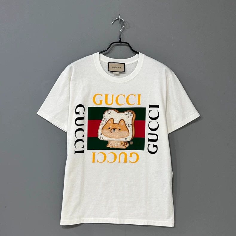 Gucci Gucci Bread dog logo short sleeves 2504-Nextarrow Size US XS / EU 42 / 0 - 1 Thumbnail