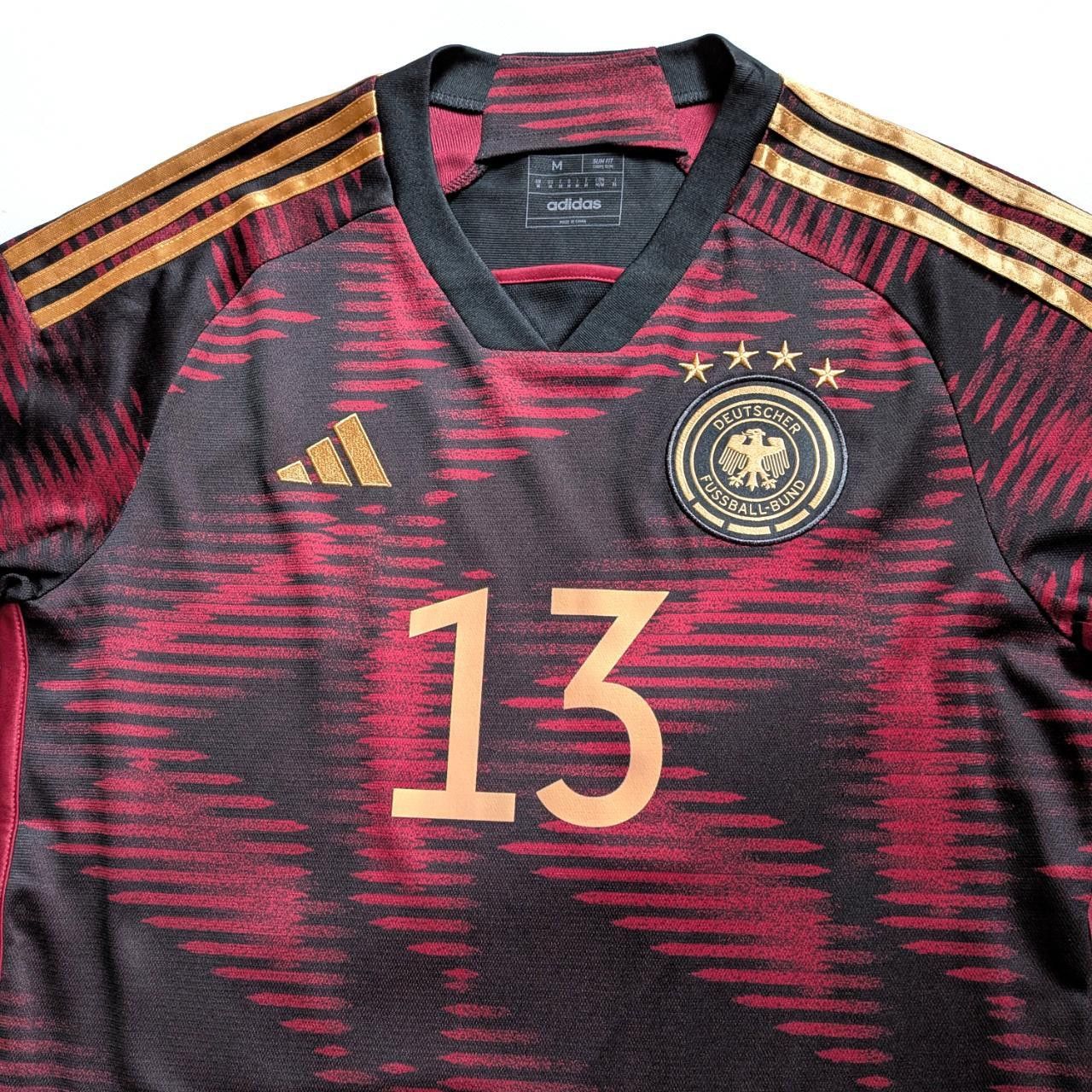 Adidas Germany DFB Adidas 22/24 Away Soccer Jersey Shirt Size US M / EU 48-50 / 2 - 4 Thumbnail