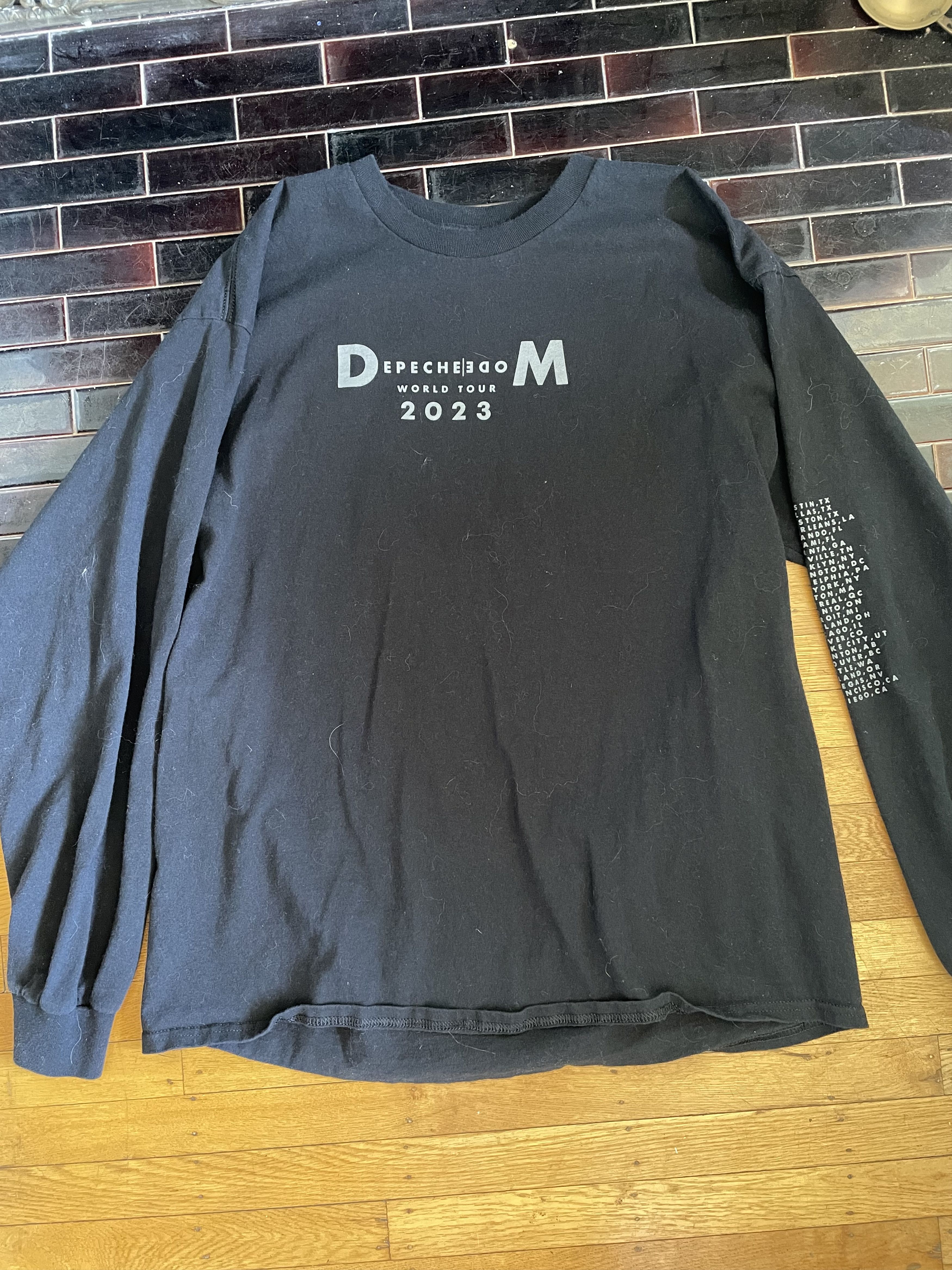 Other Black Depeche Mode Memento Mori long-sleeve t-shirt XL Size US XL / EU 56 / 4 - 2 Thumbnail
