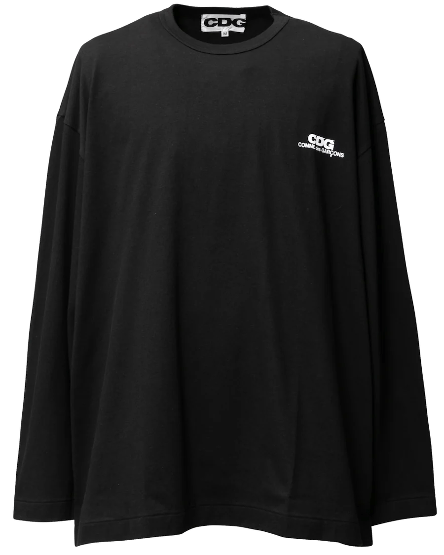 CDG by Comme des Garcons CDG Oversized LONG SLEEVE T-SHIRT SMALL LOGO Size US XL / EU 56 / 4 - 1 Preview