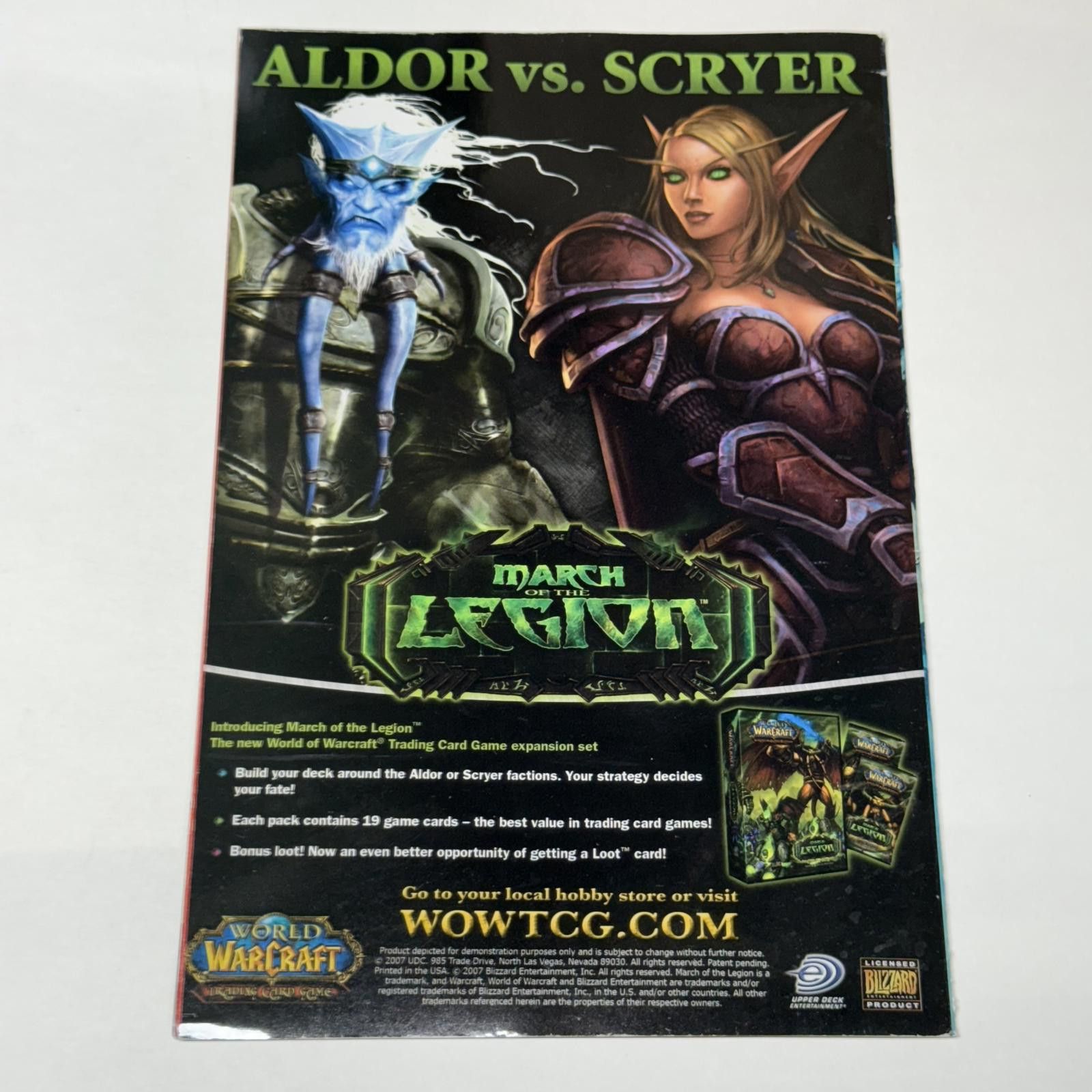 Designer Wildstorm World of Warcraft #1 FEB 2008 WoW Comic Book 1st Size ONE SIZE - 5 Thumbnail