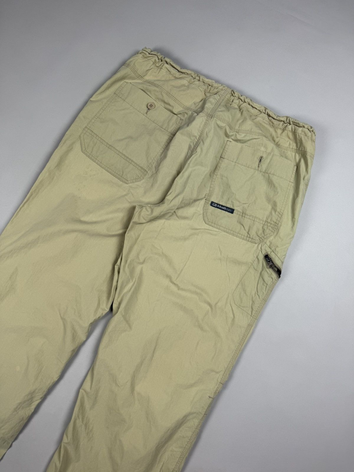 Schott × Vintage Schott NYC Vintage Military Style Parachute Pants Trousers Size US 36 / EU 52 - 19 Thumbnail