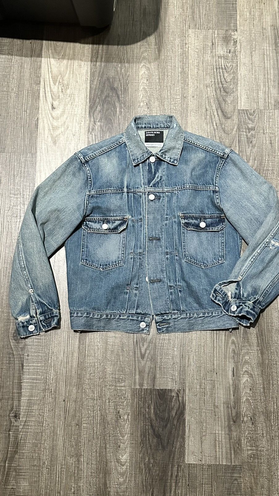 Enfants Riches Deprimes ENFANTS RICHES DÉPRIMÉS ERD DENIM JACKET SIZE SMALL Size US S / EU 44-46 / 1 - 1 Thumbnail