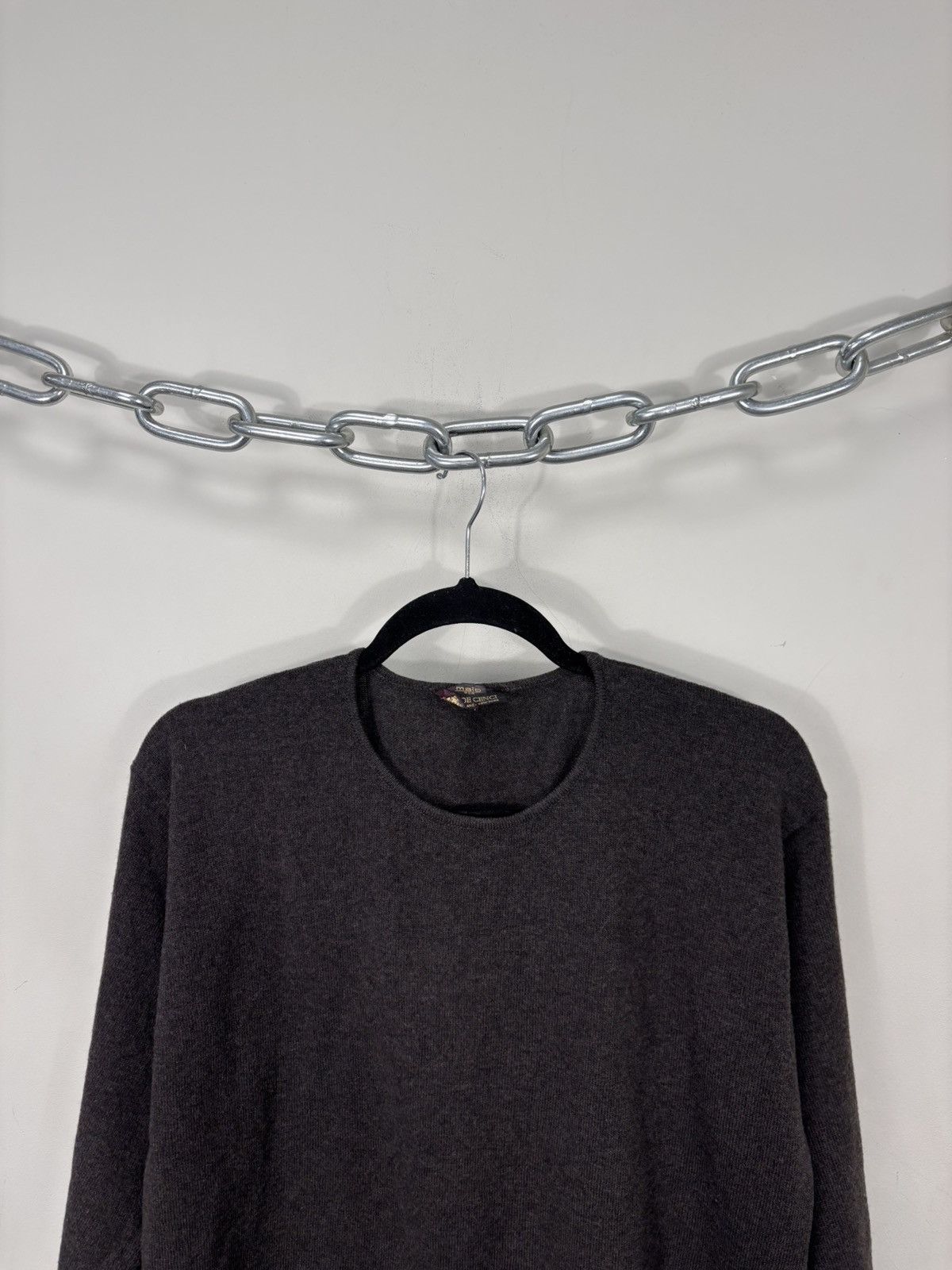 Malo Malo Per Davide Cenci Vintage Women’s Brown Wool Sweater Size M / US 6-8 / IT 42-44 - 2 Thumbnail