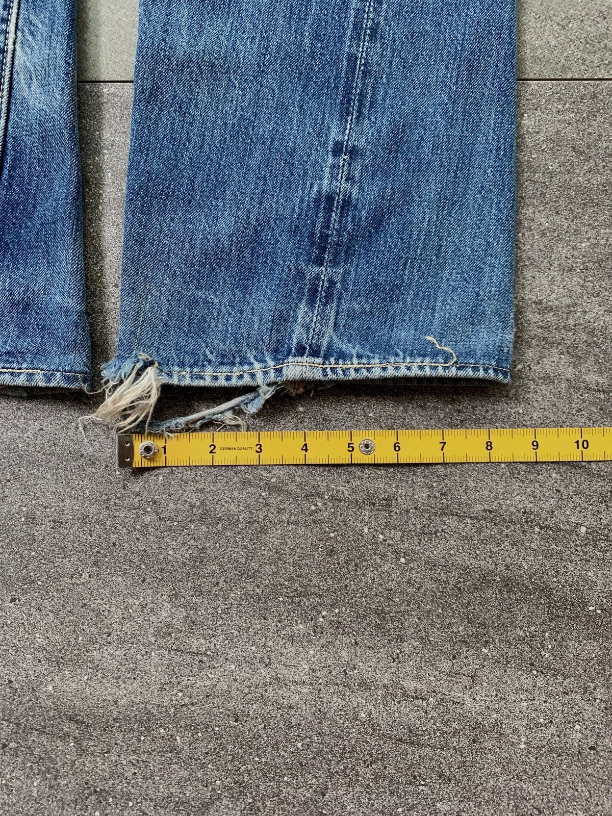 The Real McCoy's FREE TAX! Joe McCoy Selvedge Denim Jeans Size US 32 / EU 48 - 22 Thumbnail