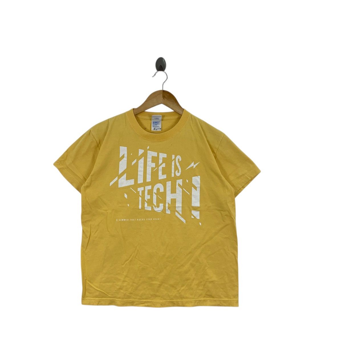 Other LIFE IS TECH Japan Summer Rocks Festival Tee Shirt Top IT Size M / US 6-8 / IT 42-44 - 4 Thumbnail