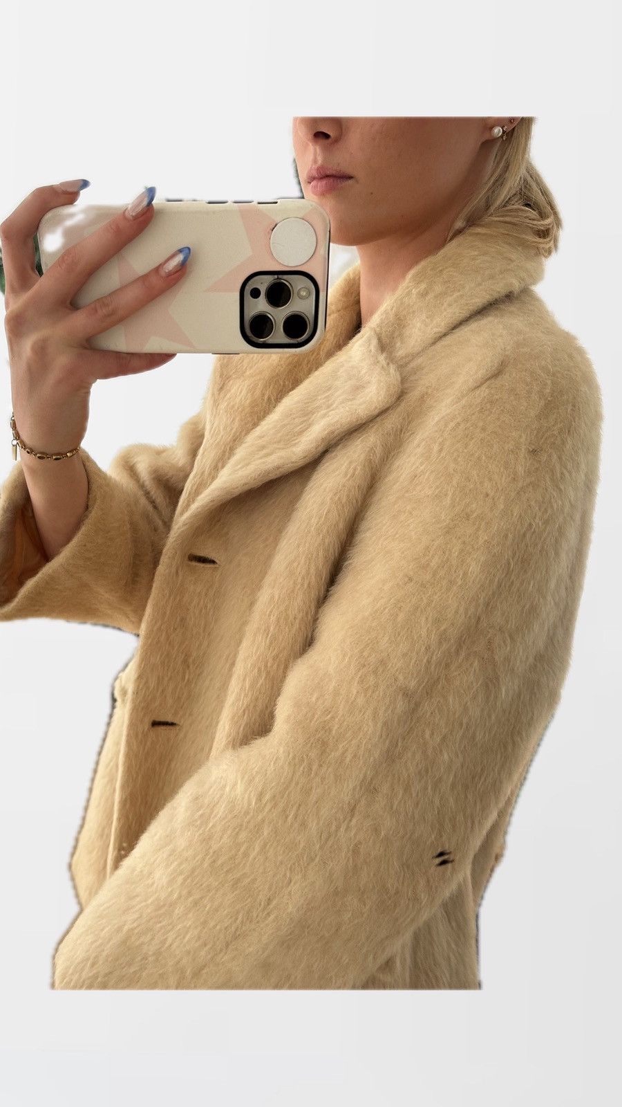Other VINTAGE FAUX COAT Size M / US 6-8 / IT 42-44 - 2 Thumbnail