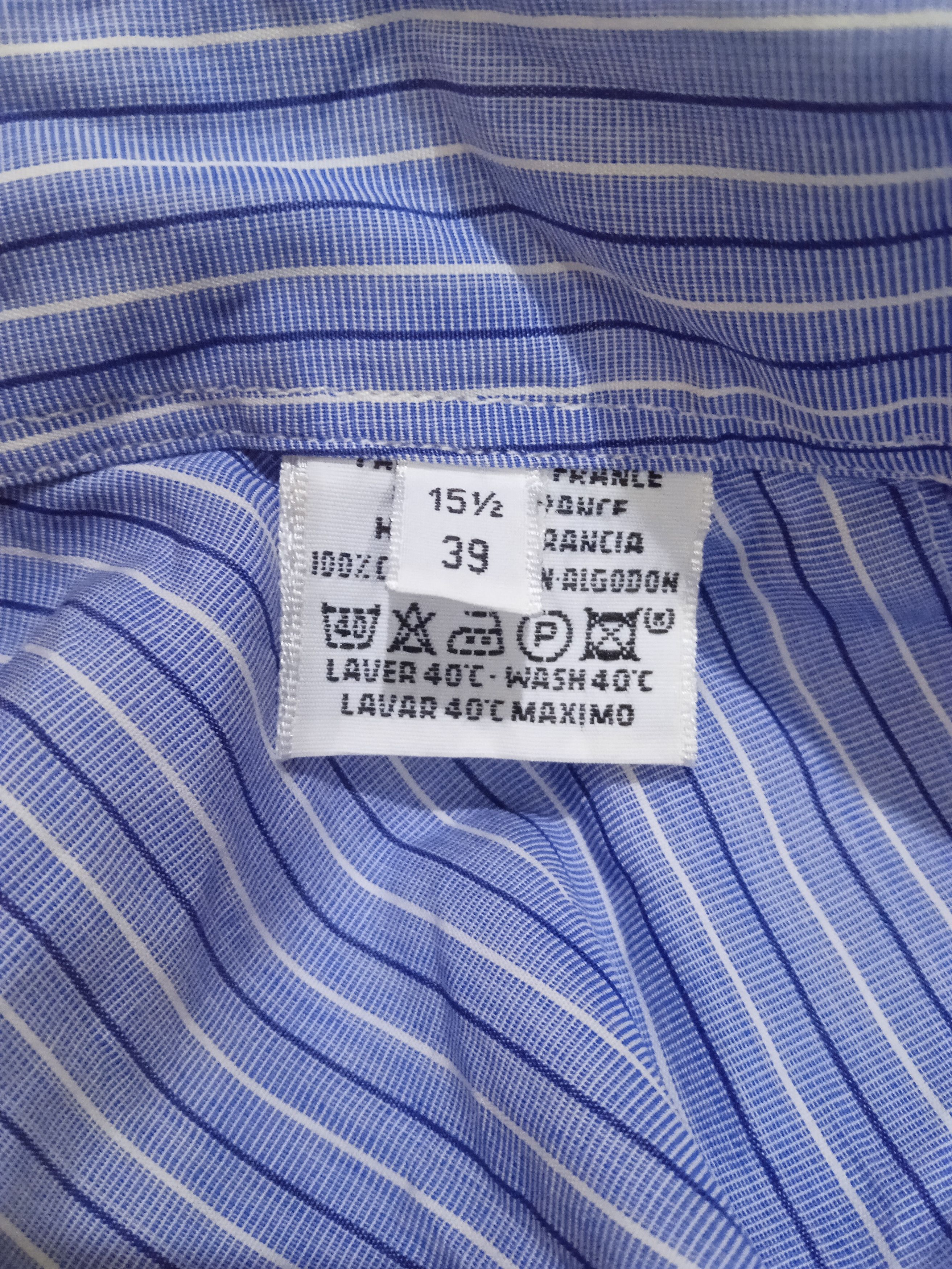 Hermes Hermes Striped Shirt Made in France Size US L / EU 52-54 / 3 - 7 Thumbnail