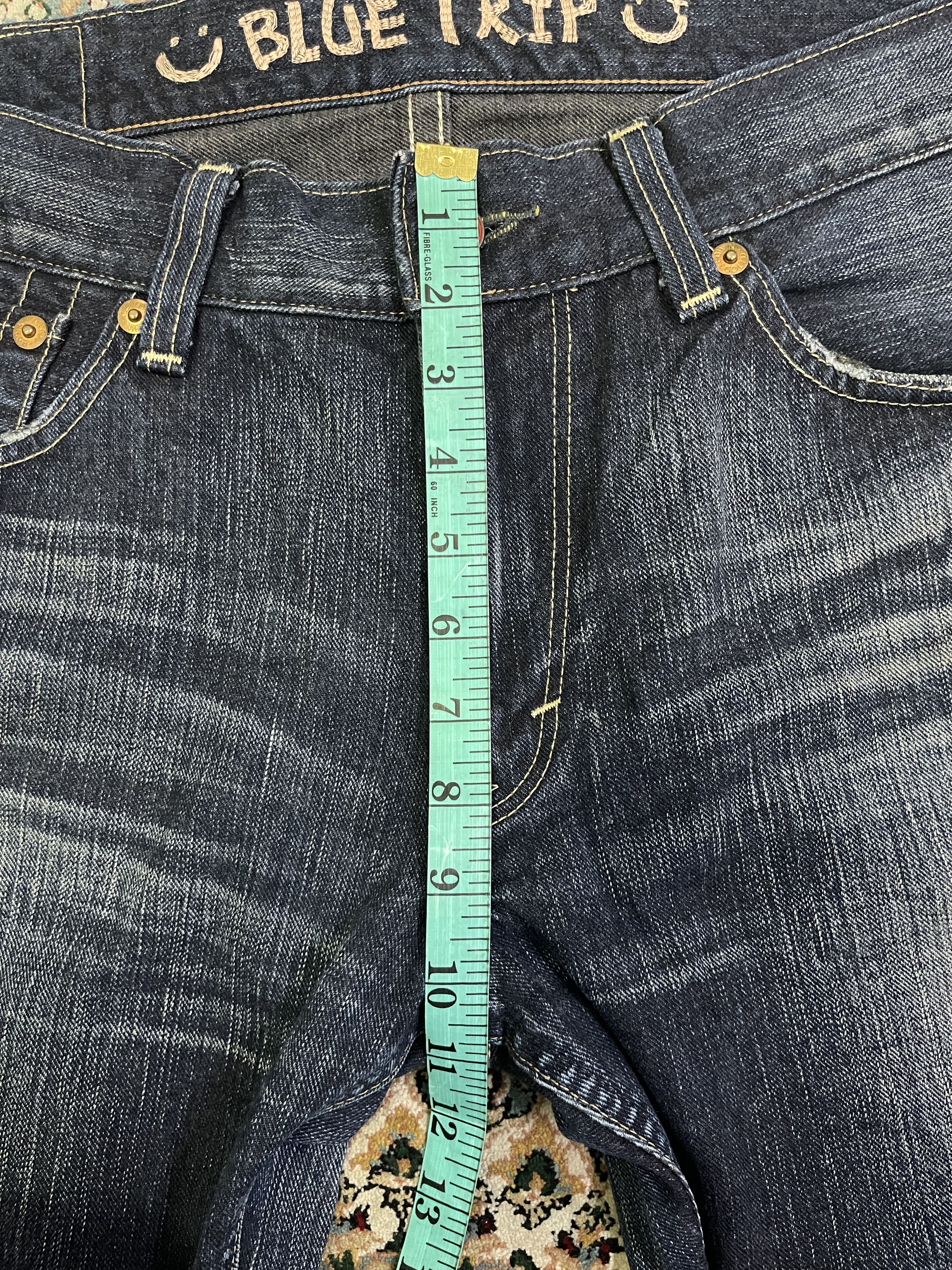 Edwin Edwin Blue Trip Slim Straight Denim Jeans Size US 36 / EU 52 - 8 Thumbnail