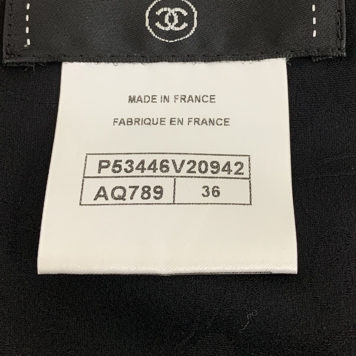 Chanel Chanel Black V-neck Sleeveless Silk Dress K26WX Size XS / US 0-2 / IT 36-38 - 7 Thumbnail