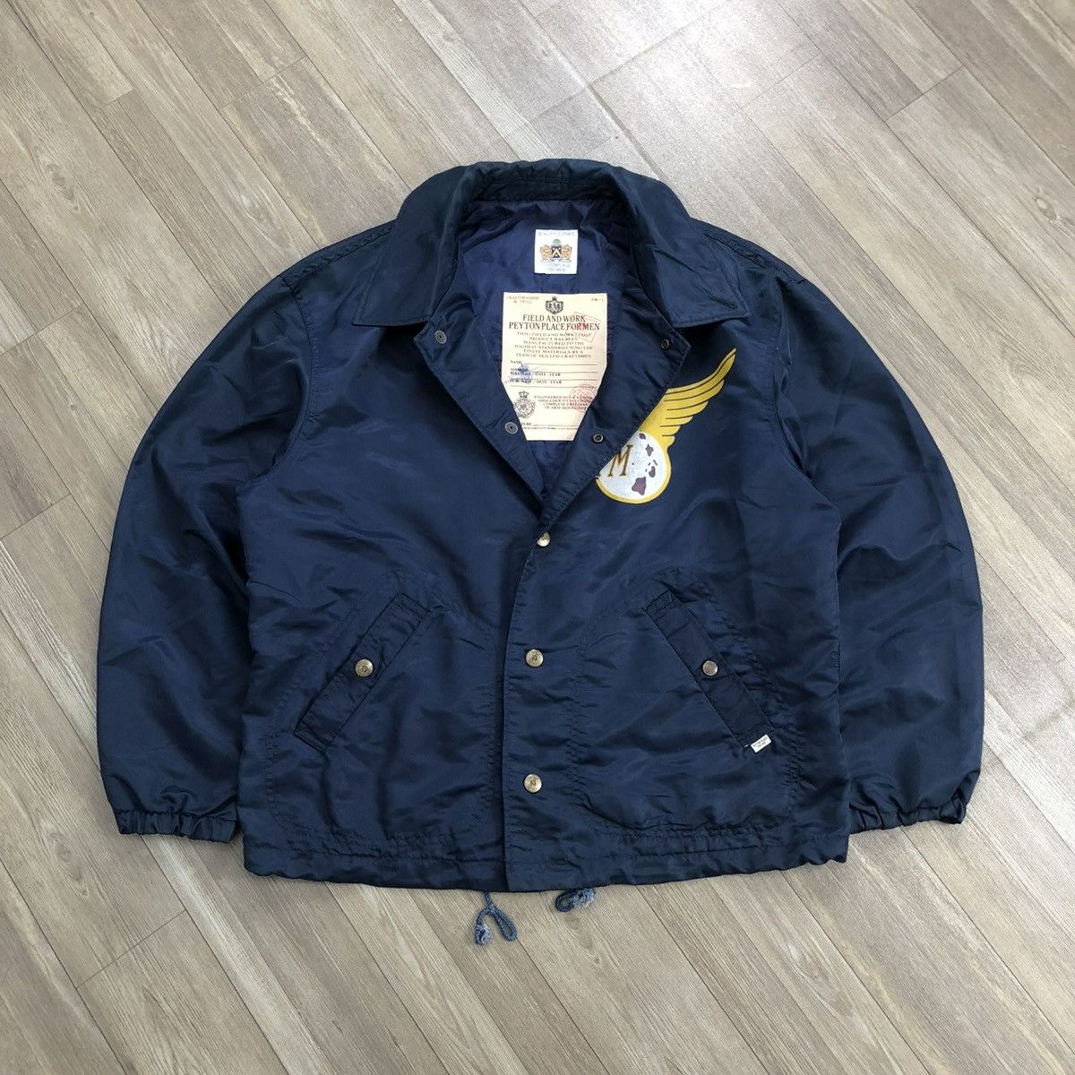 Japanese Brand × PPFM RARE🫦 Vtg PPFM Anthurium Pasific Ocean Clipper Coach Jacket Size US M / EU 48-50 / 2 - 19 Thumbnail