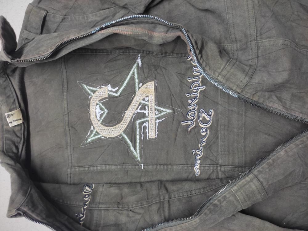 Japanese Brand × Vintage VINTAGE ORIGINAL DENIM JACKET FOR WOMEN EMBROIDERY BACKHIT Size M / US 6-8 / IT 42-44 - 8 Thumbnail